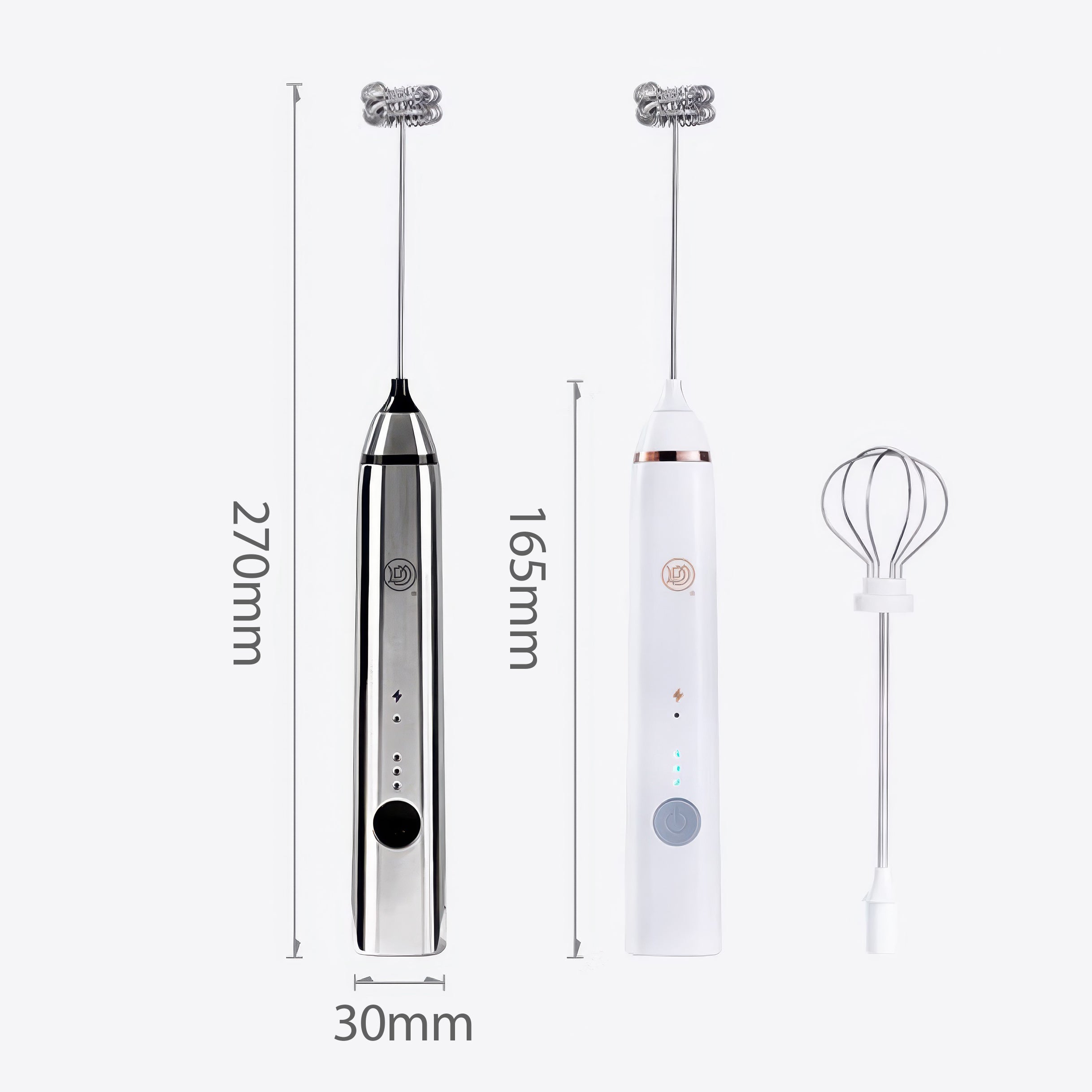 Handheld Milk Frother Electric Foam Maker - Thumbnail 2