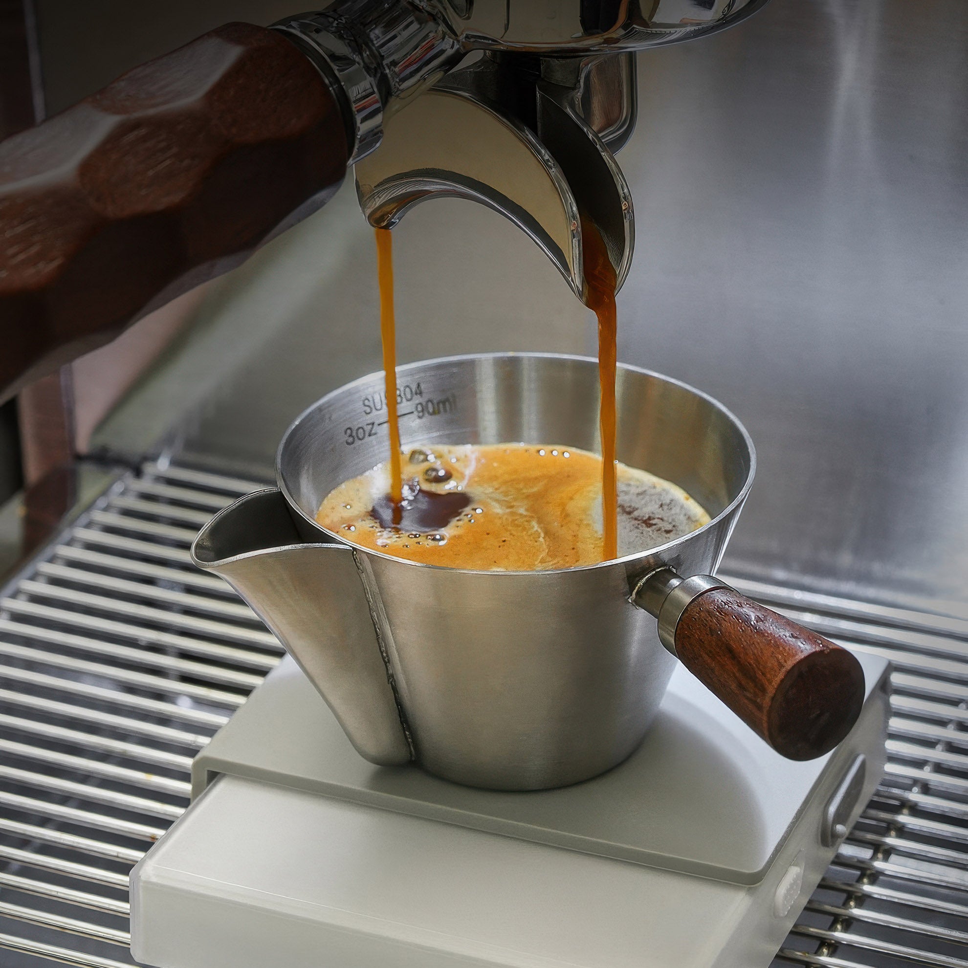 Espresso-Extraktionsmessbecher