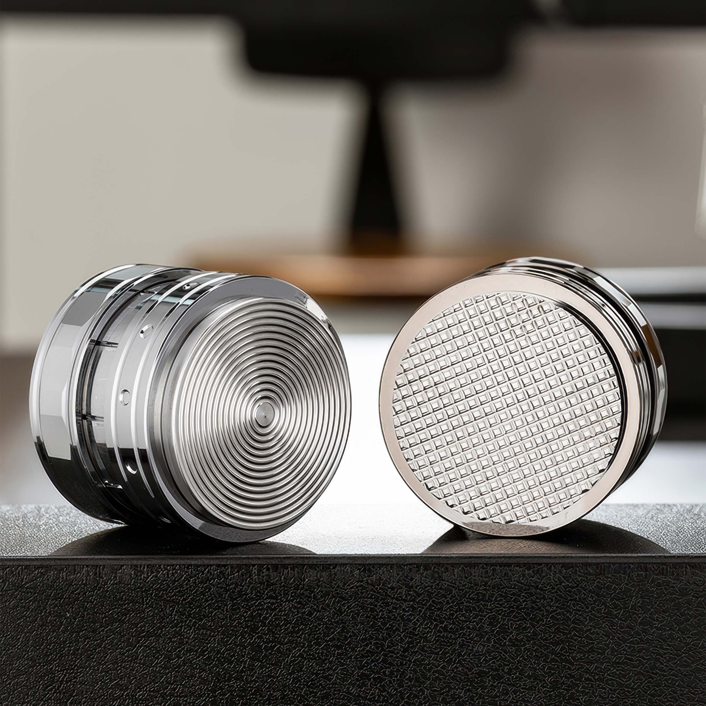 UFO Gravity Tamper with 2 Bottom Types - Lastaforest
