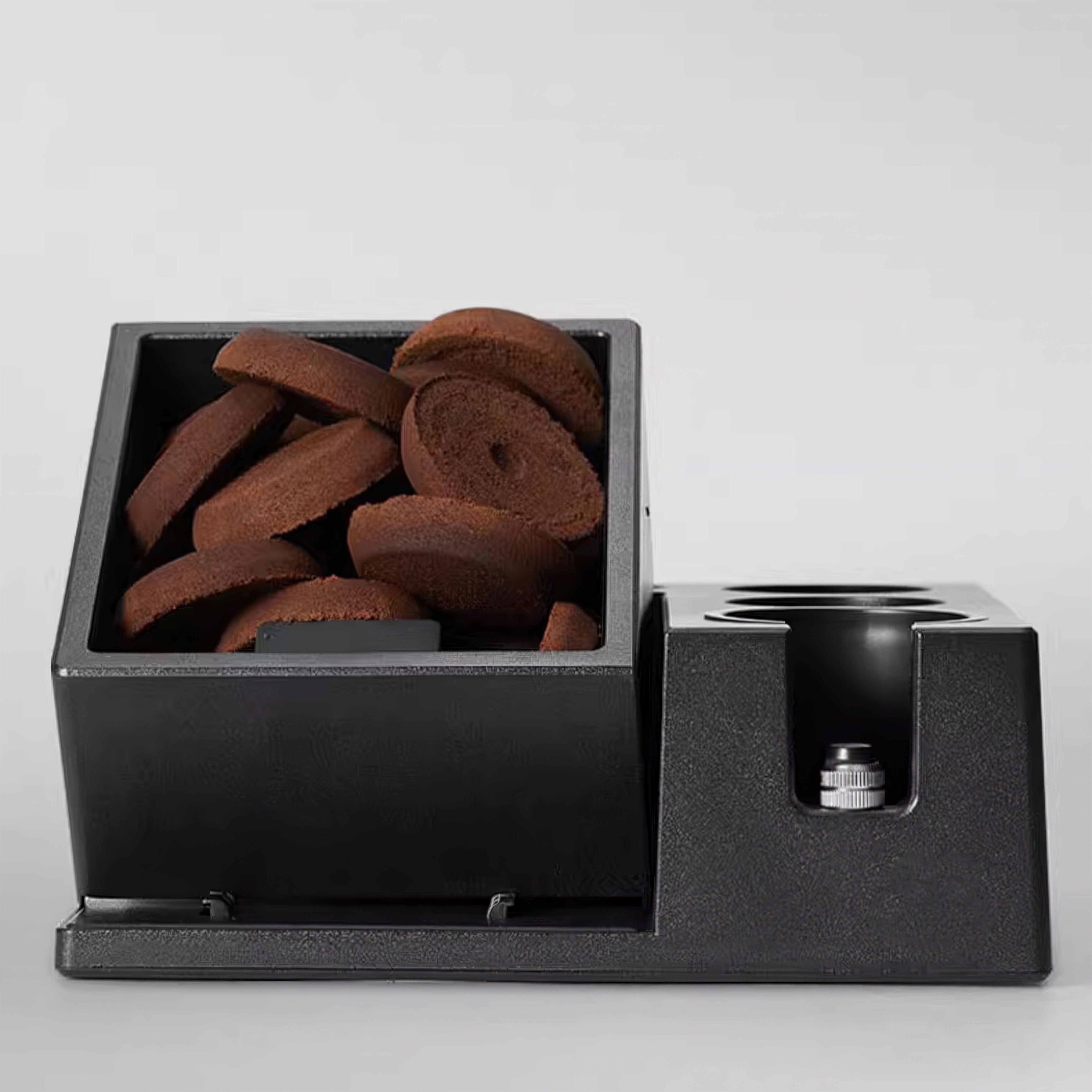 Espresso Knock Box and Tamp Station for Barista - Thumbnail 3