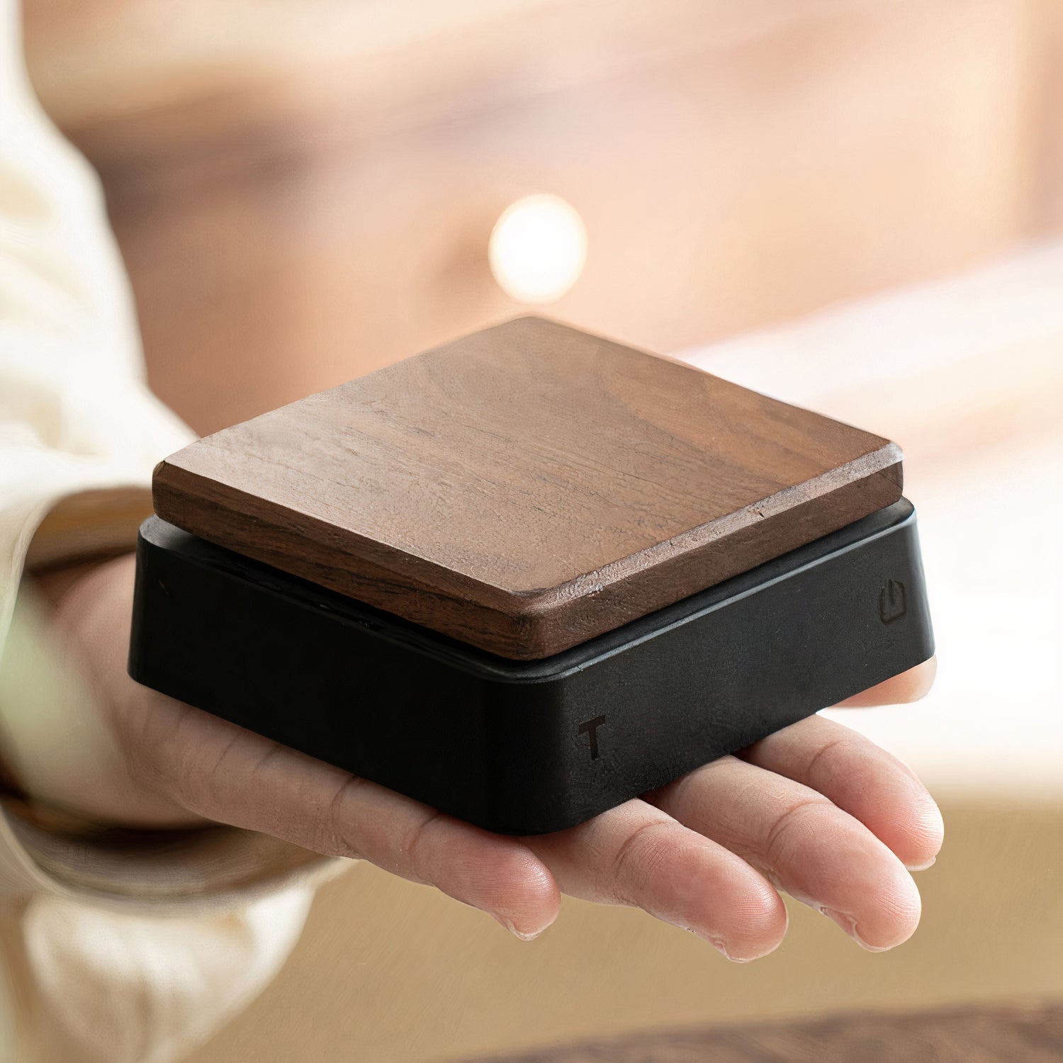 Solid Wood Electronic Scale for Tea and Coffee - Lastaforest