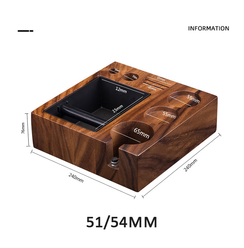 Espresso Coffee Organizer Box Multi-Compartment Barista | Lastaforest