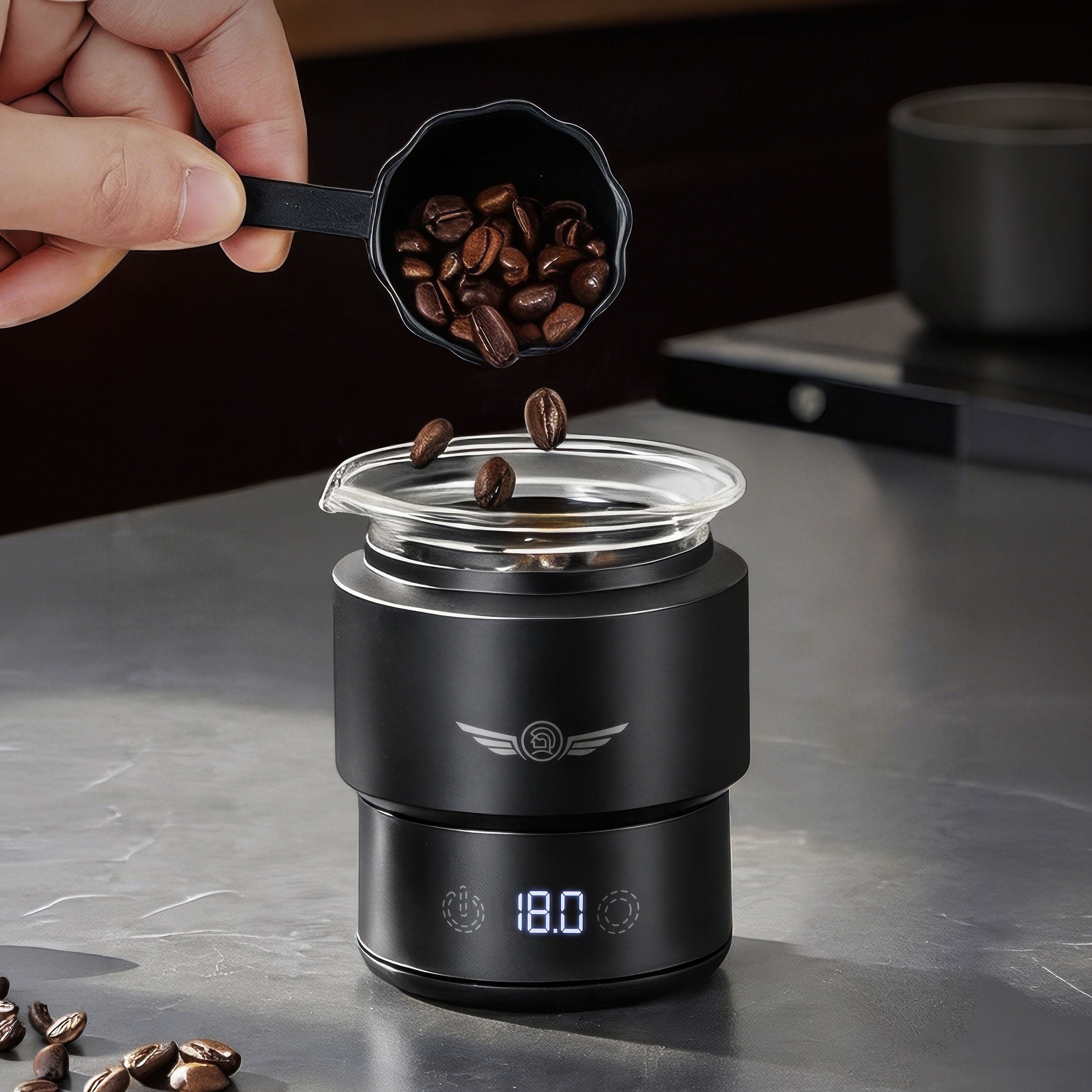 Compact Espresso Coffee Scale