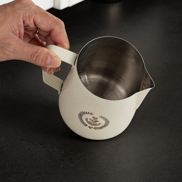 Anti-Überlauf-Milchkanne 600ml – Latte Art Kanne
