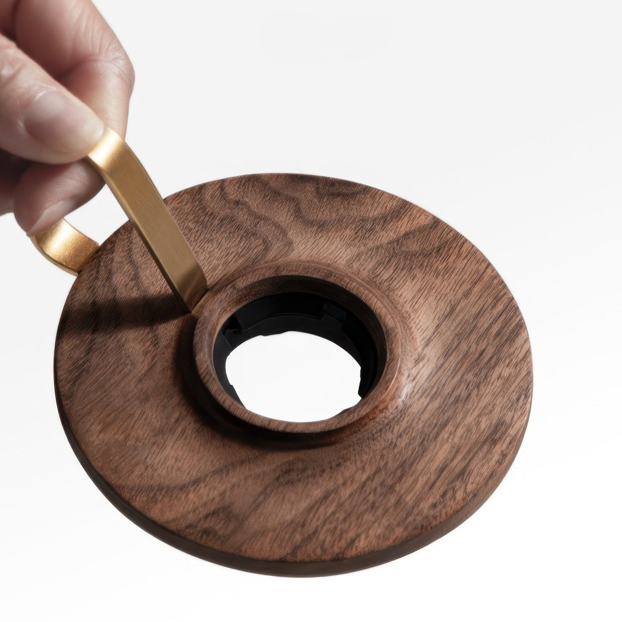 Prisma Walnut Pour-Over Dripper