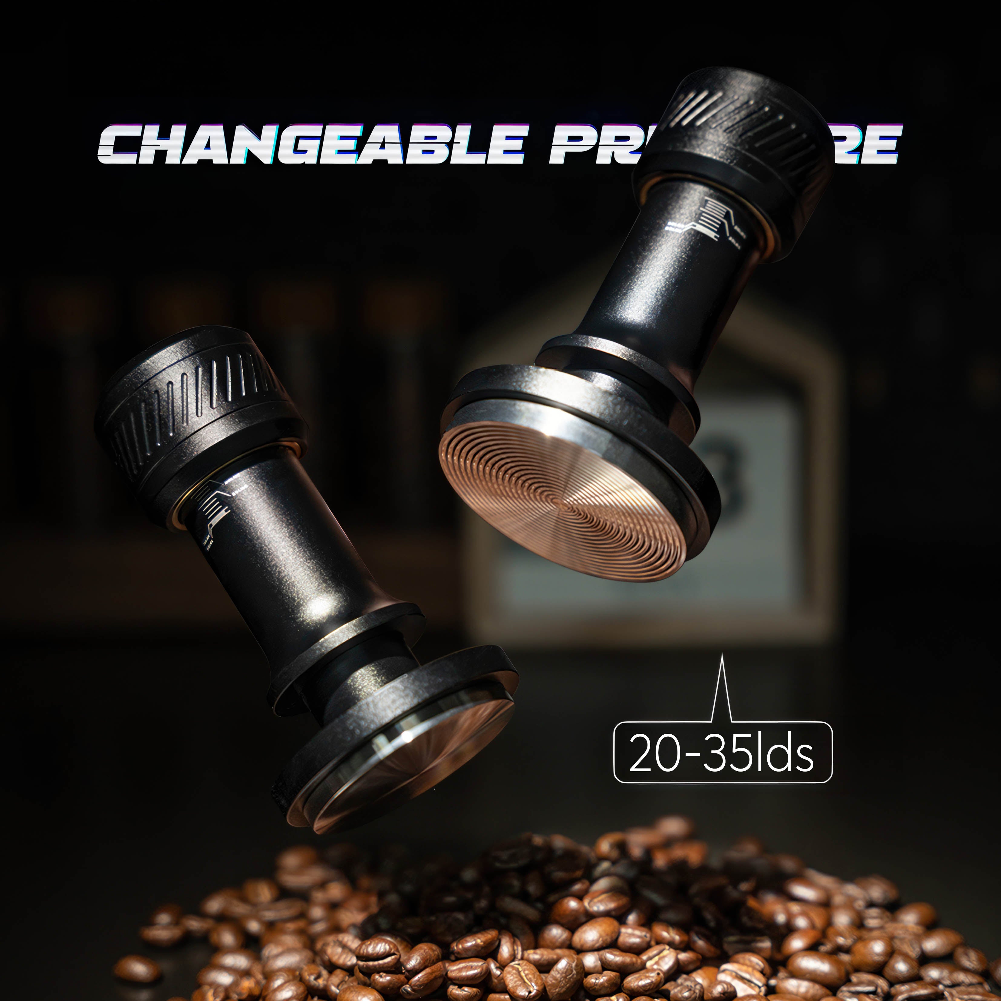 Thor Adjustable Pressure Coffee Tamper 20-35 Ibs - Lastaforest