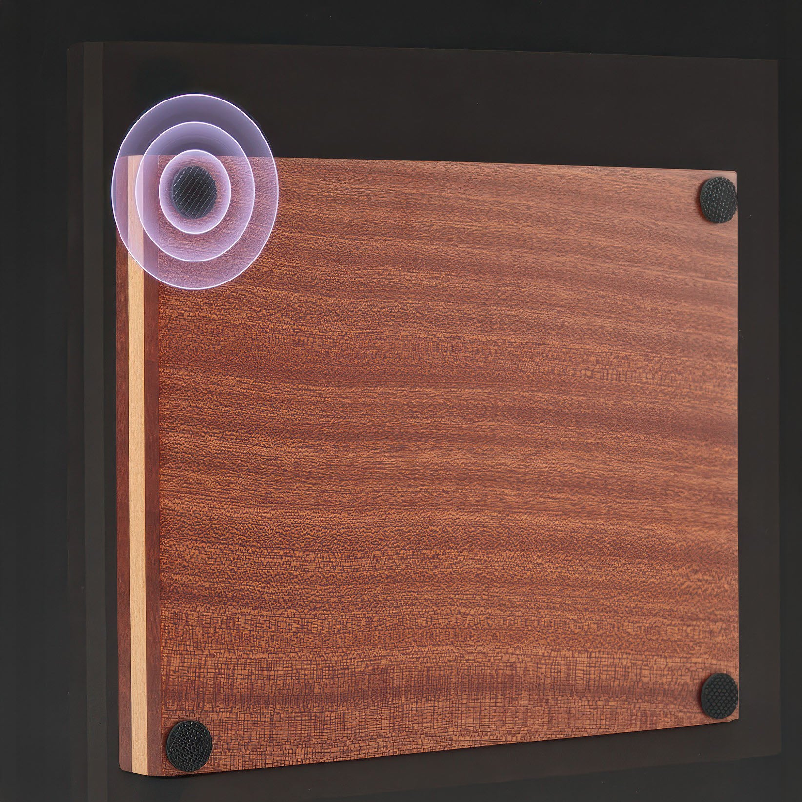 Hochwertiger Holz-Stampfstation-Organizer
