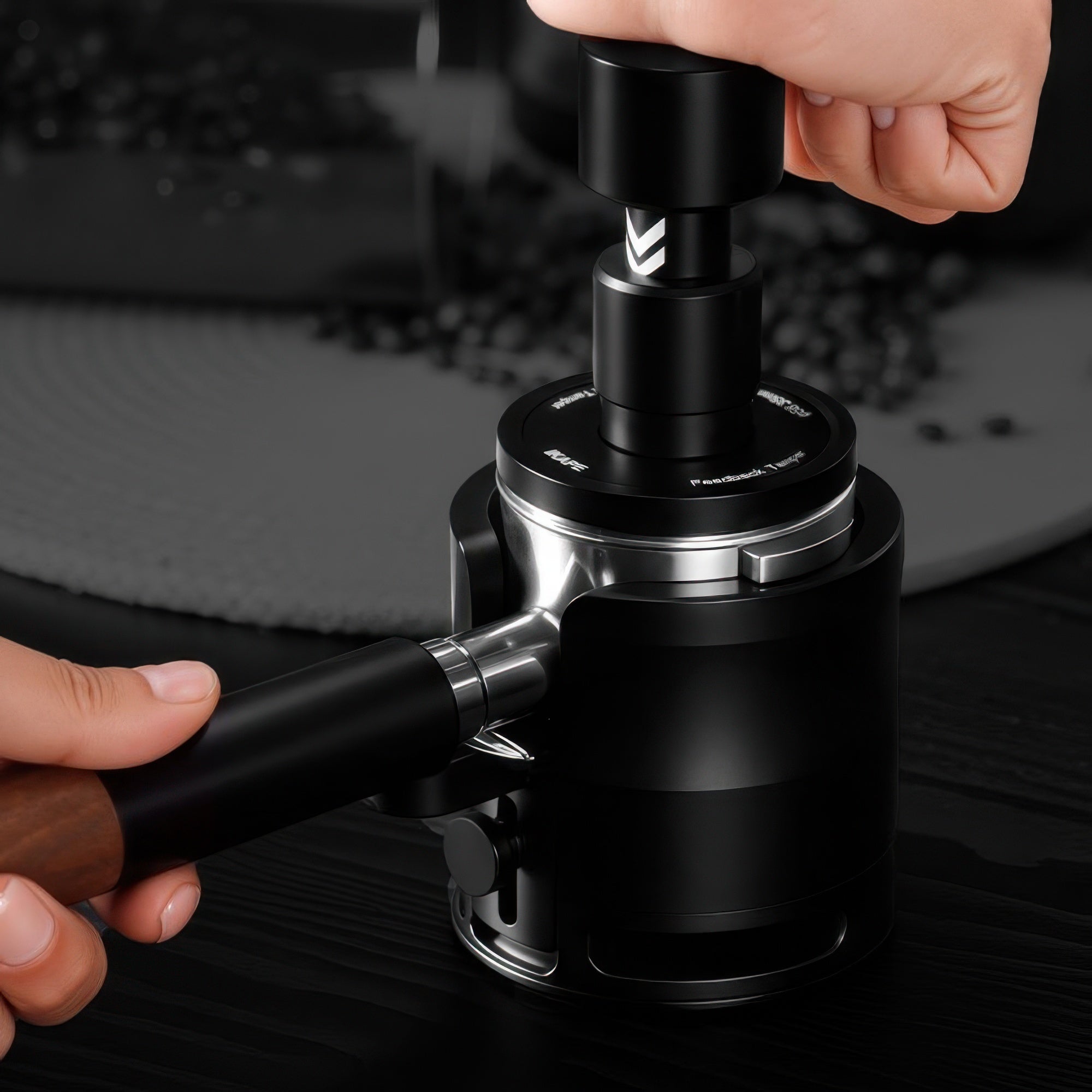 Portafilter Holder & Tamping Station V3