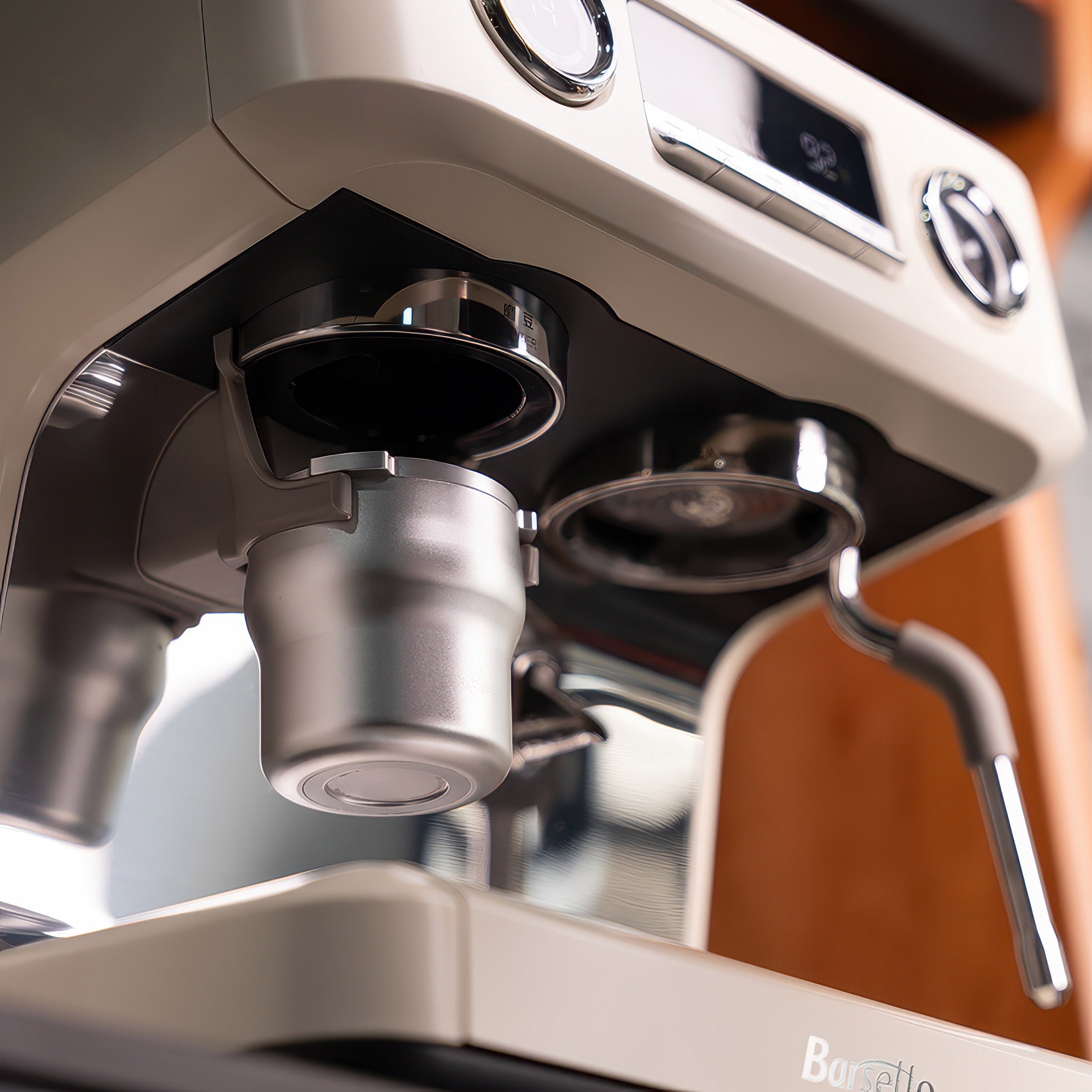 Kaffeedosierbecher mit drei Griffen, antistatisch