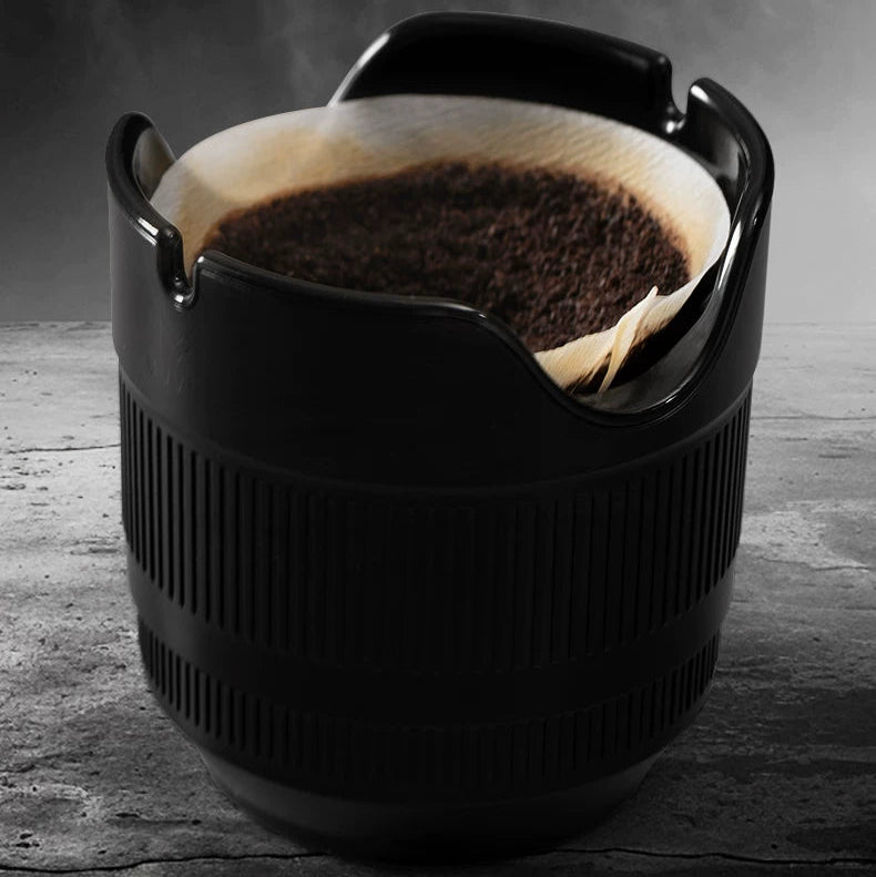 MUVNA Coffee Grounds Bucket Household Commercial Ashtray V60 Hand Drip Coffee Filter Paper Residue Box Universal