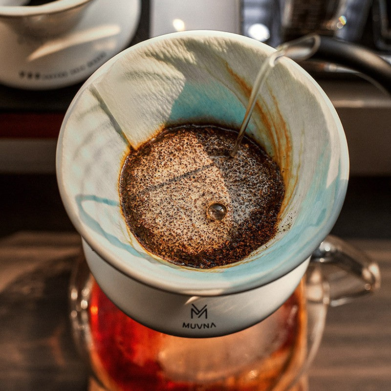 Star Vortex V60 Keramik-Dripper – 16 Spiralfurchen