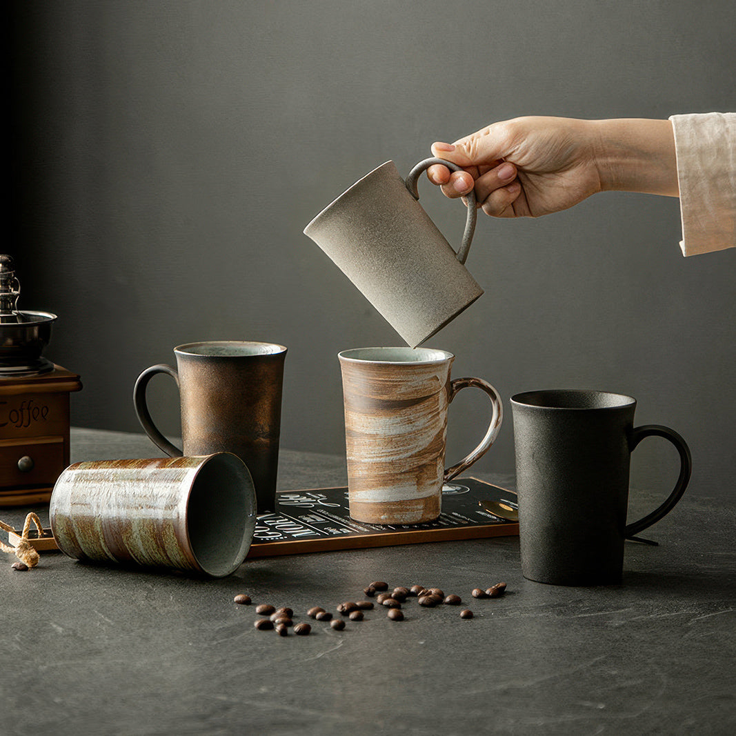 Atelier Vintage Hohe Keramiktasse für Kaffee