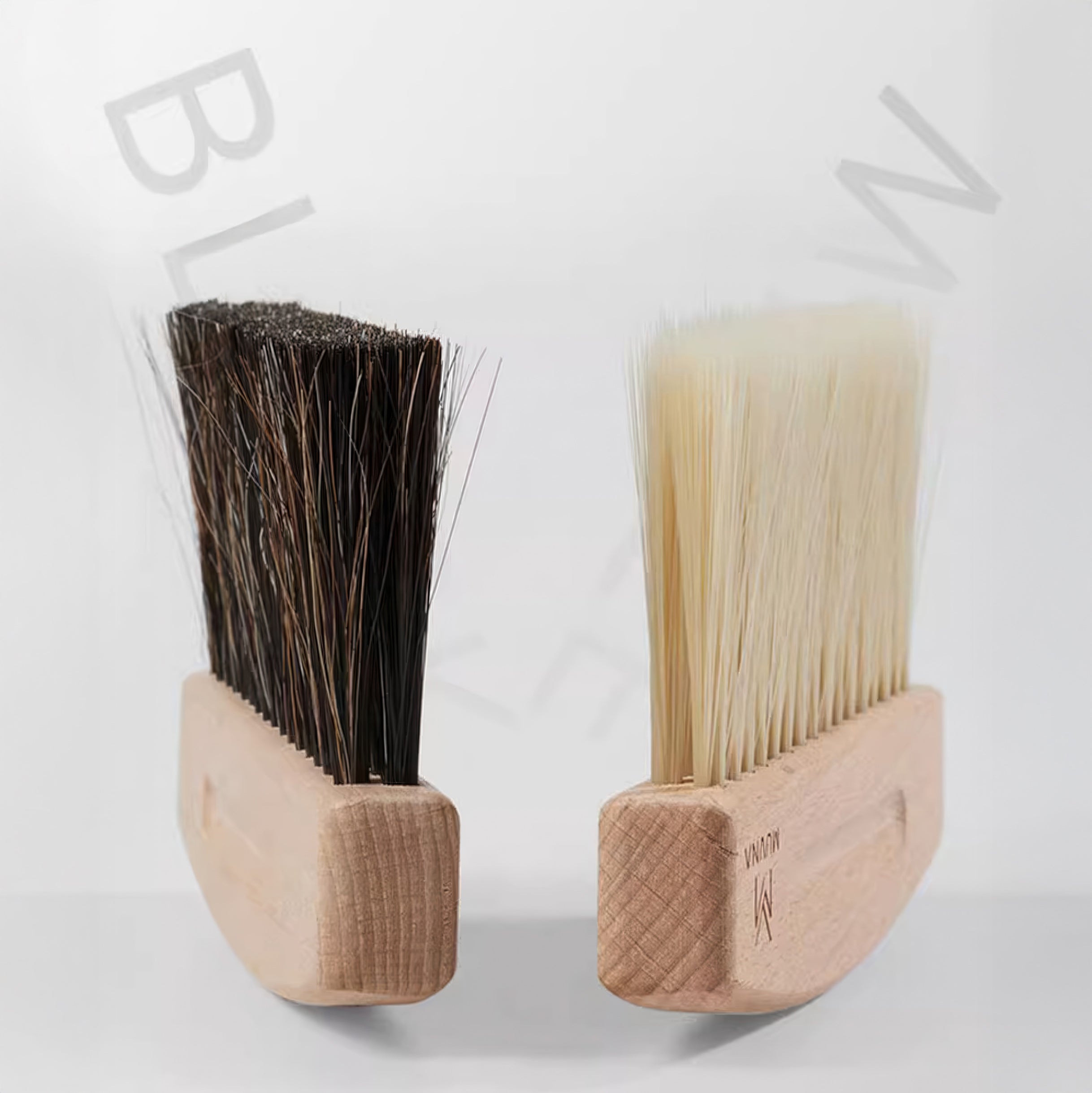 Solid Wood Coffee Cleaning Brush Set - Thumbnail 2