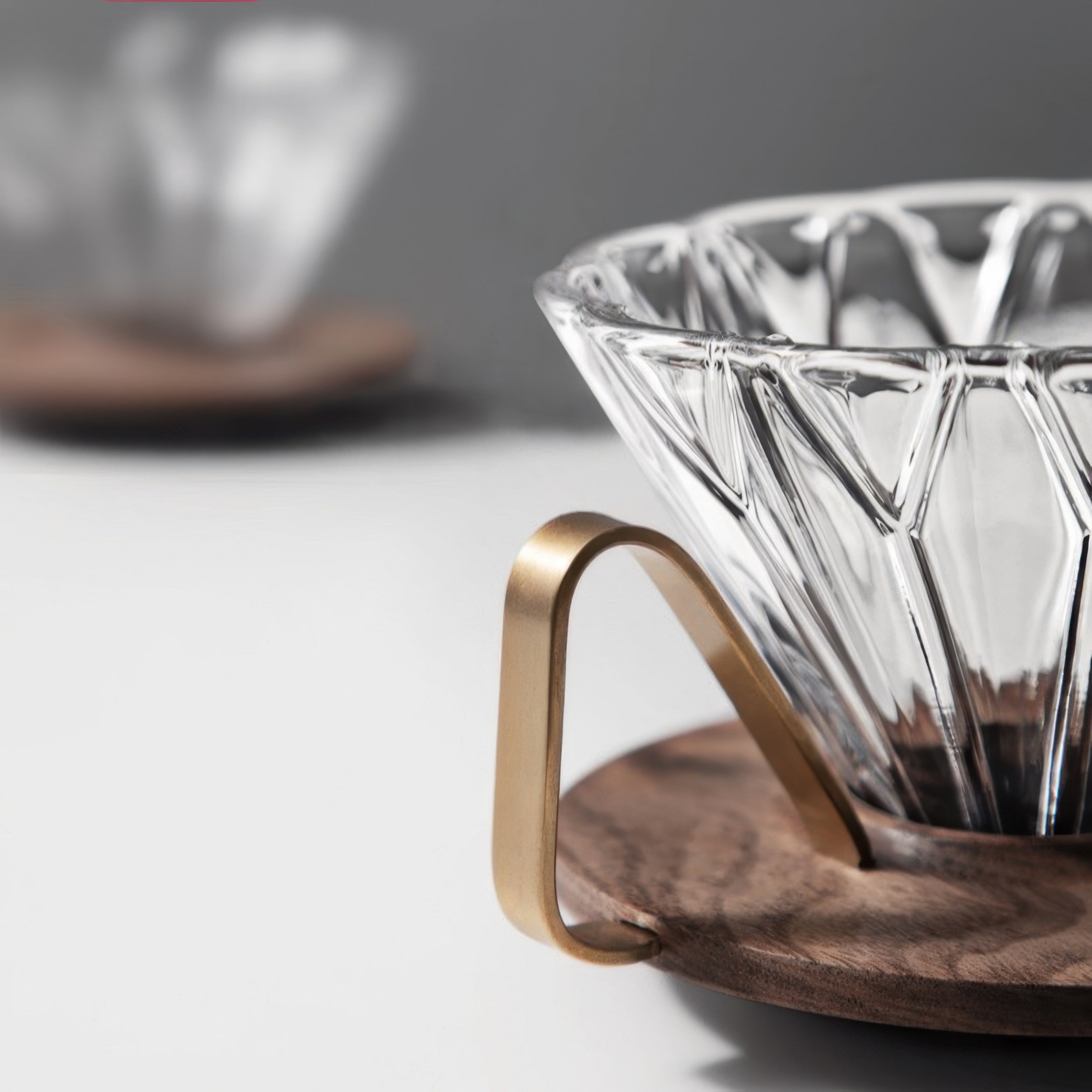 Prisma Walnut Pour-Over Dripper