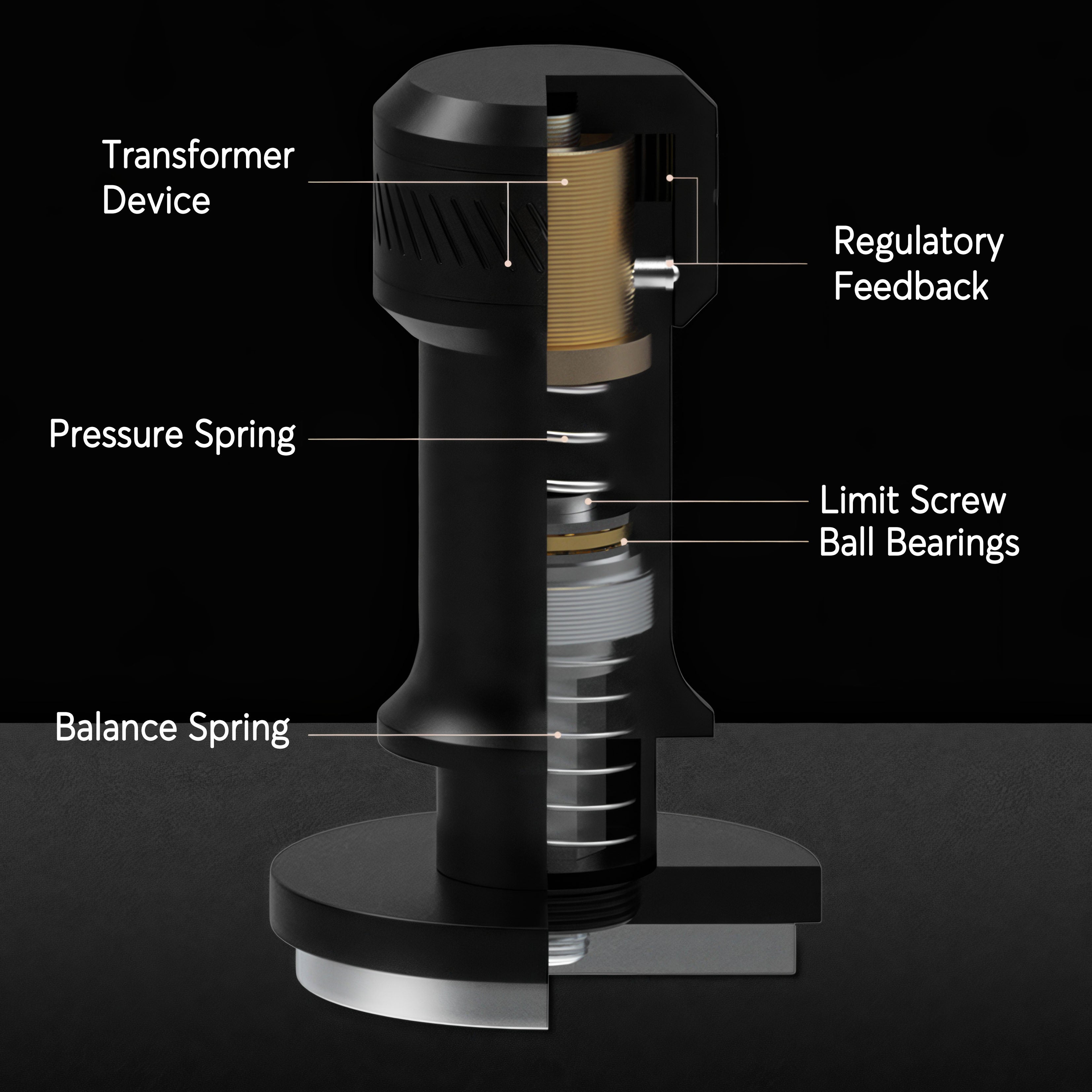 Thor Adjustable Pressure Coffee Tamper 20-35 Ibs - Lastaforest