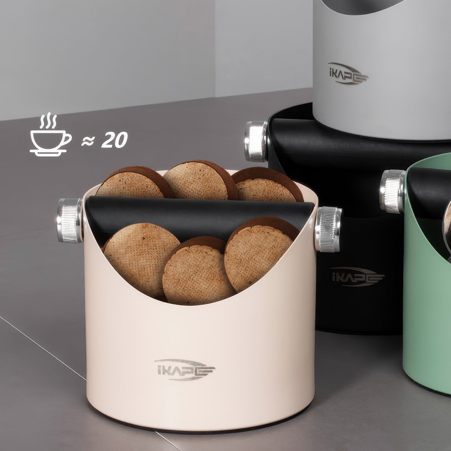 Kaffeeklopfbehälter für Heimbaristas