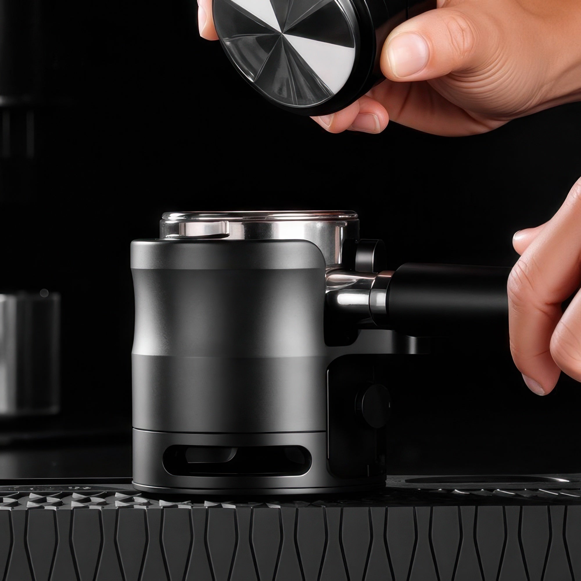 Portafilter Holder & Tamping Station V3