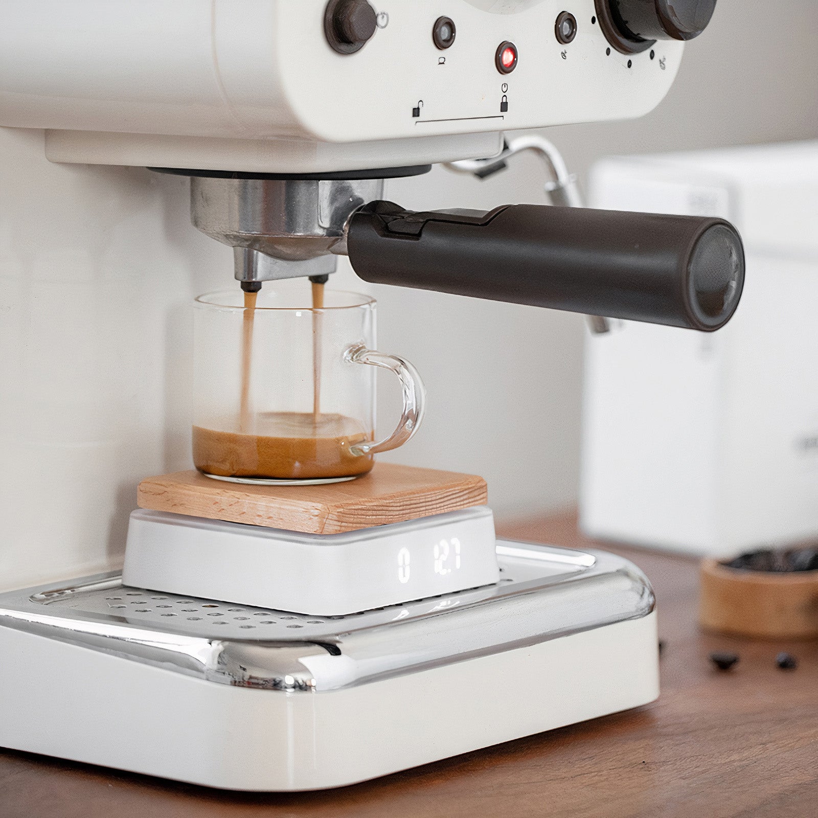 Solid Wood Electronic Scale for Tea and Coffee - Lastaforest