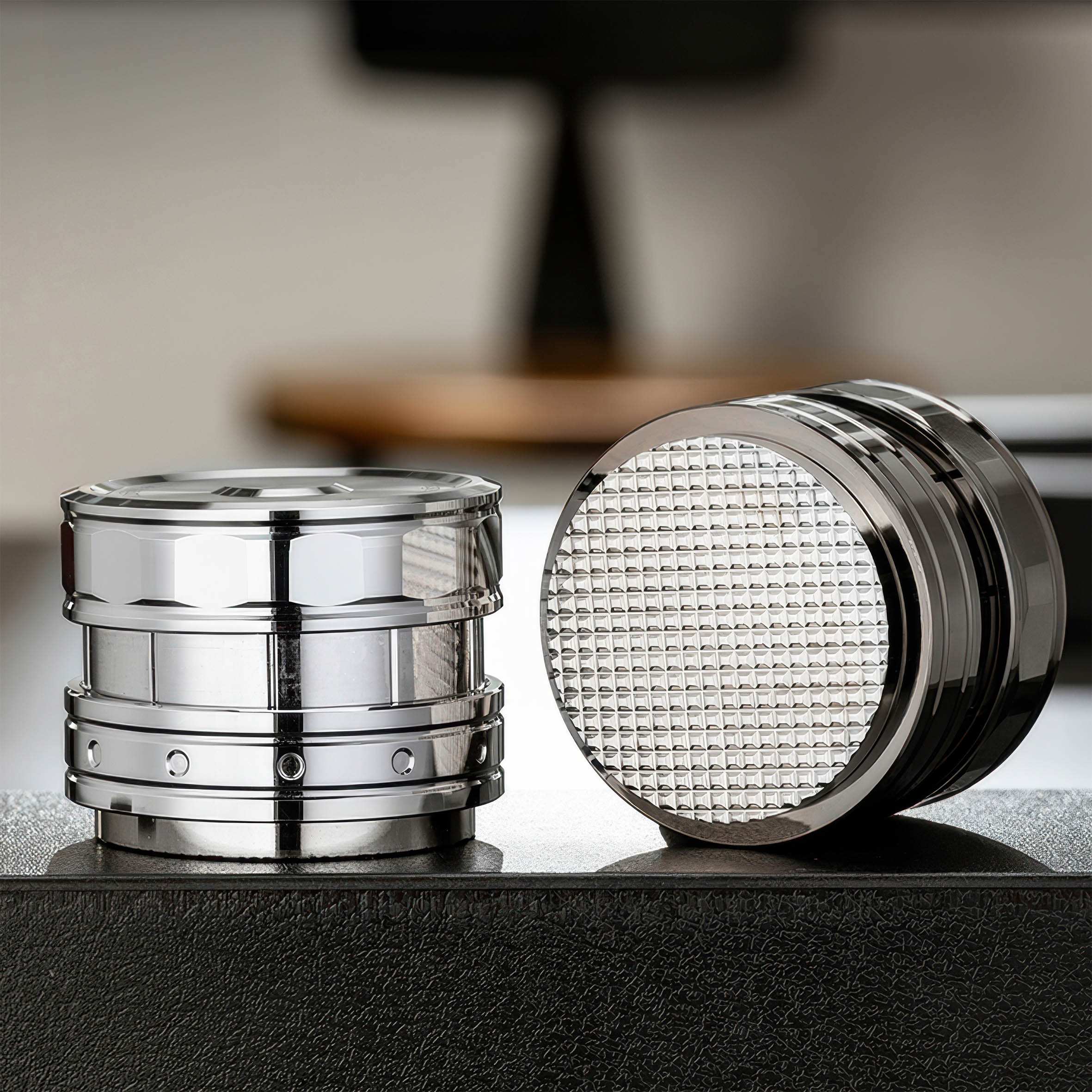 UFO Gravity Tamper with 2 Bottom Types - Lastaforest