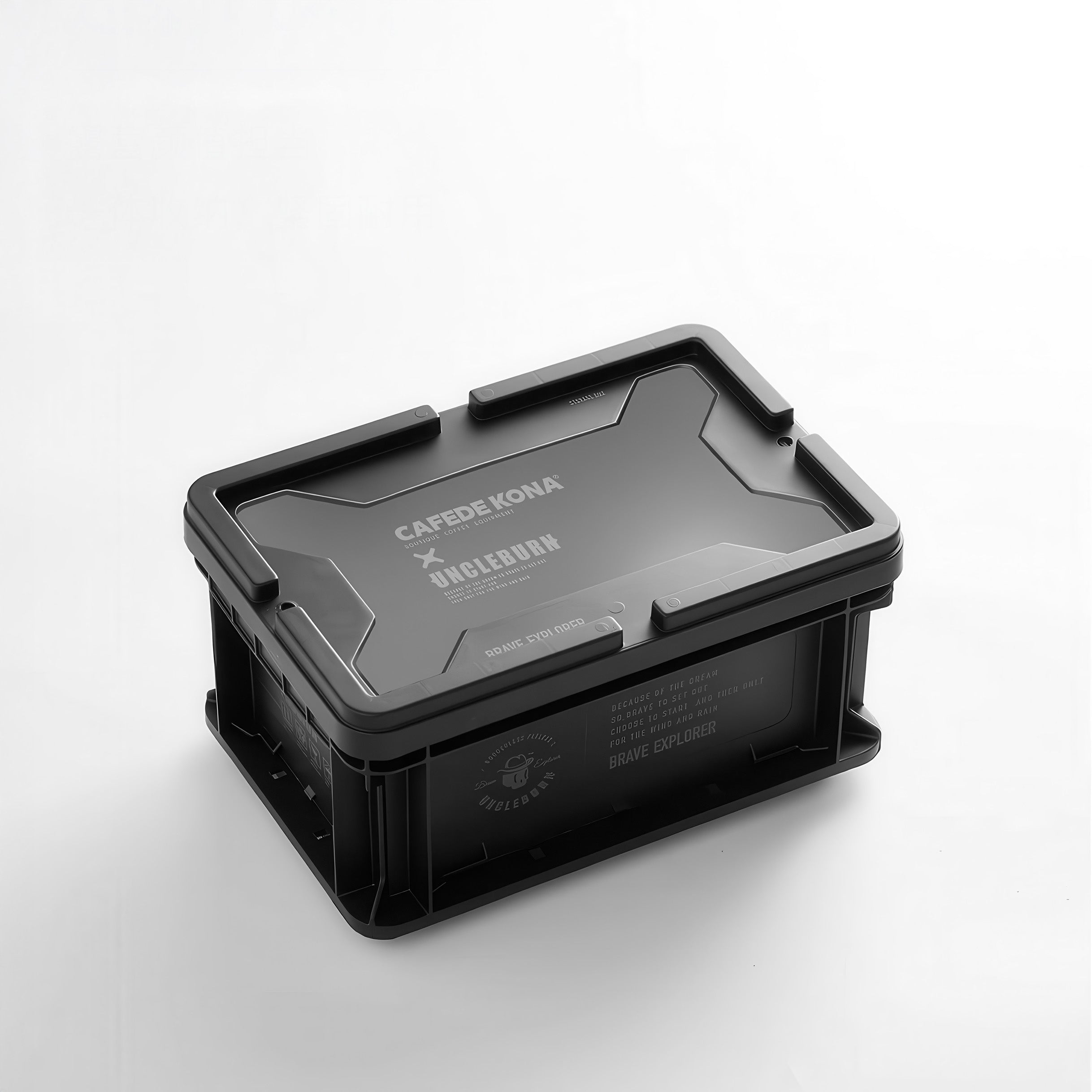 Travel Coffee Case with Moka Pot & Manual Grinder