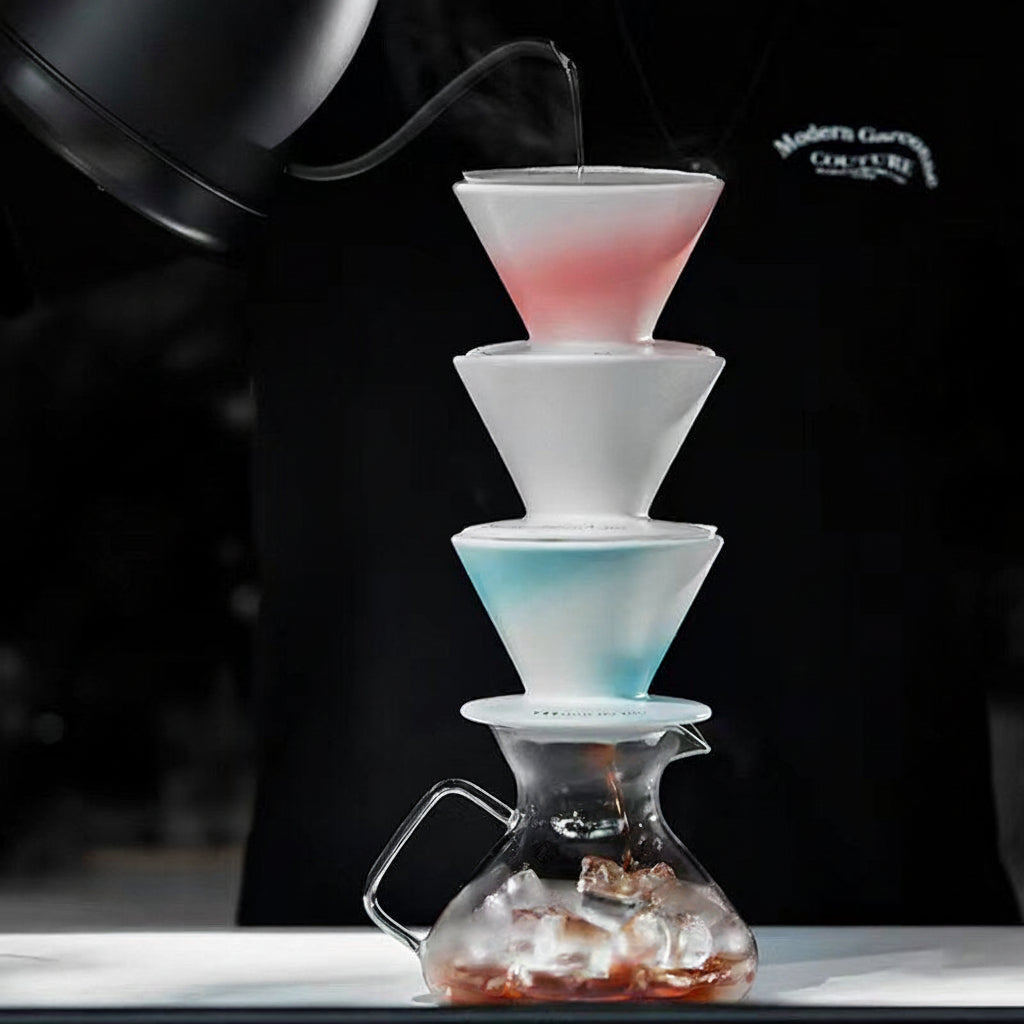 Star Vortex V60 Keramik-Dripper – 16 Spiralfurchen