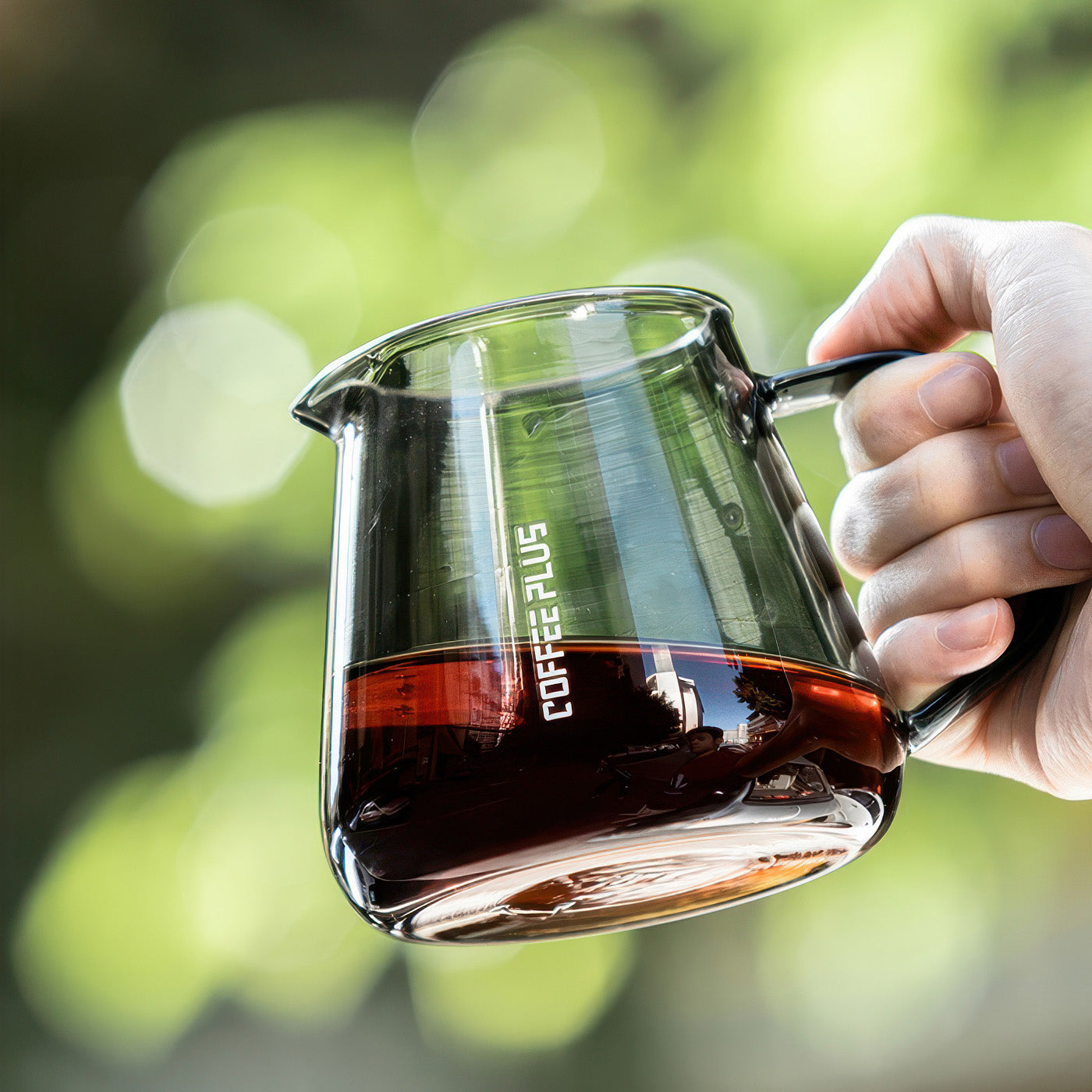 Glass Coffee Server Carafe Hand Brew Pour Over