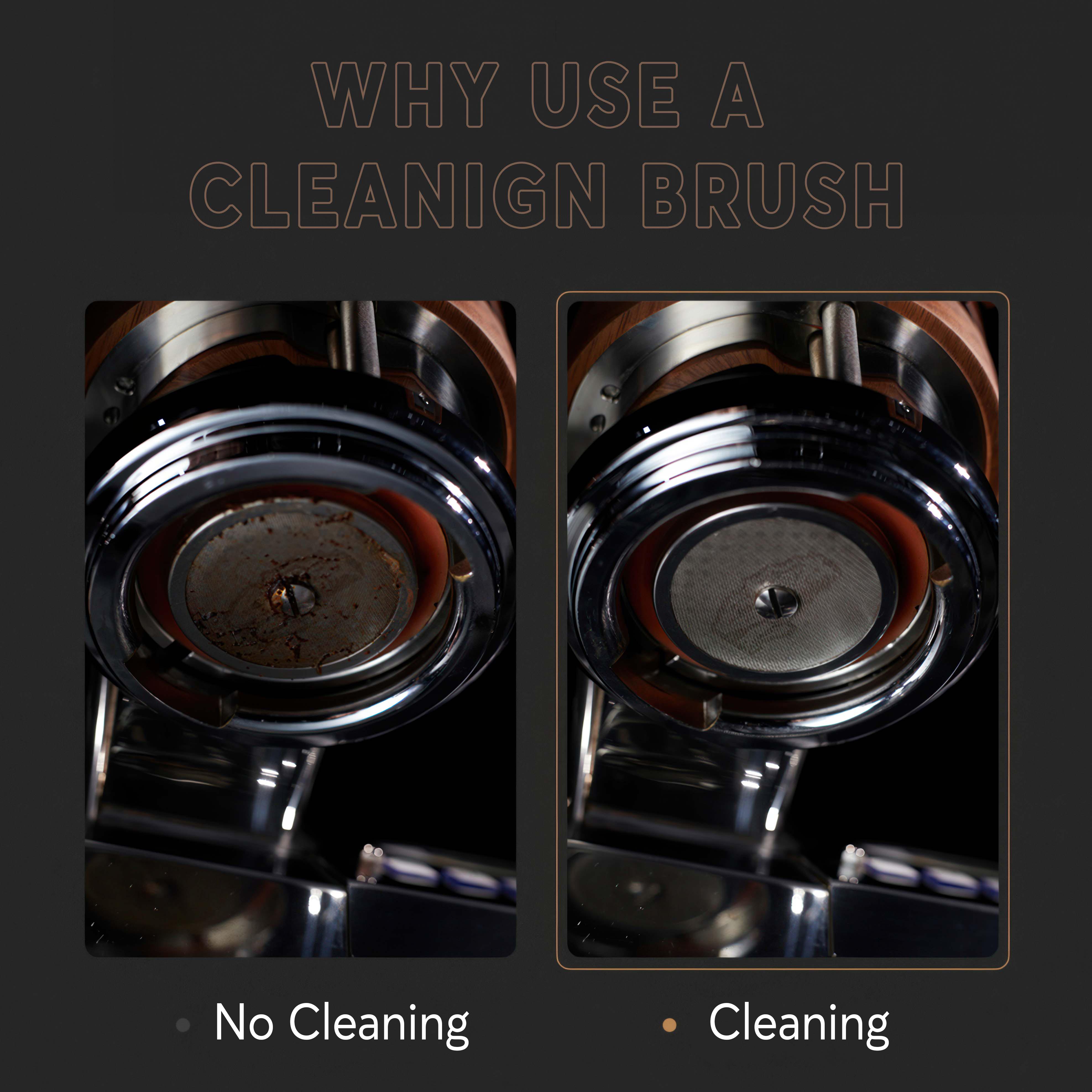 Espresso Coffee Machine Steam Cleaning Brush - MUVNA - Lastaforest