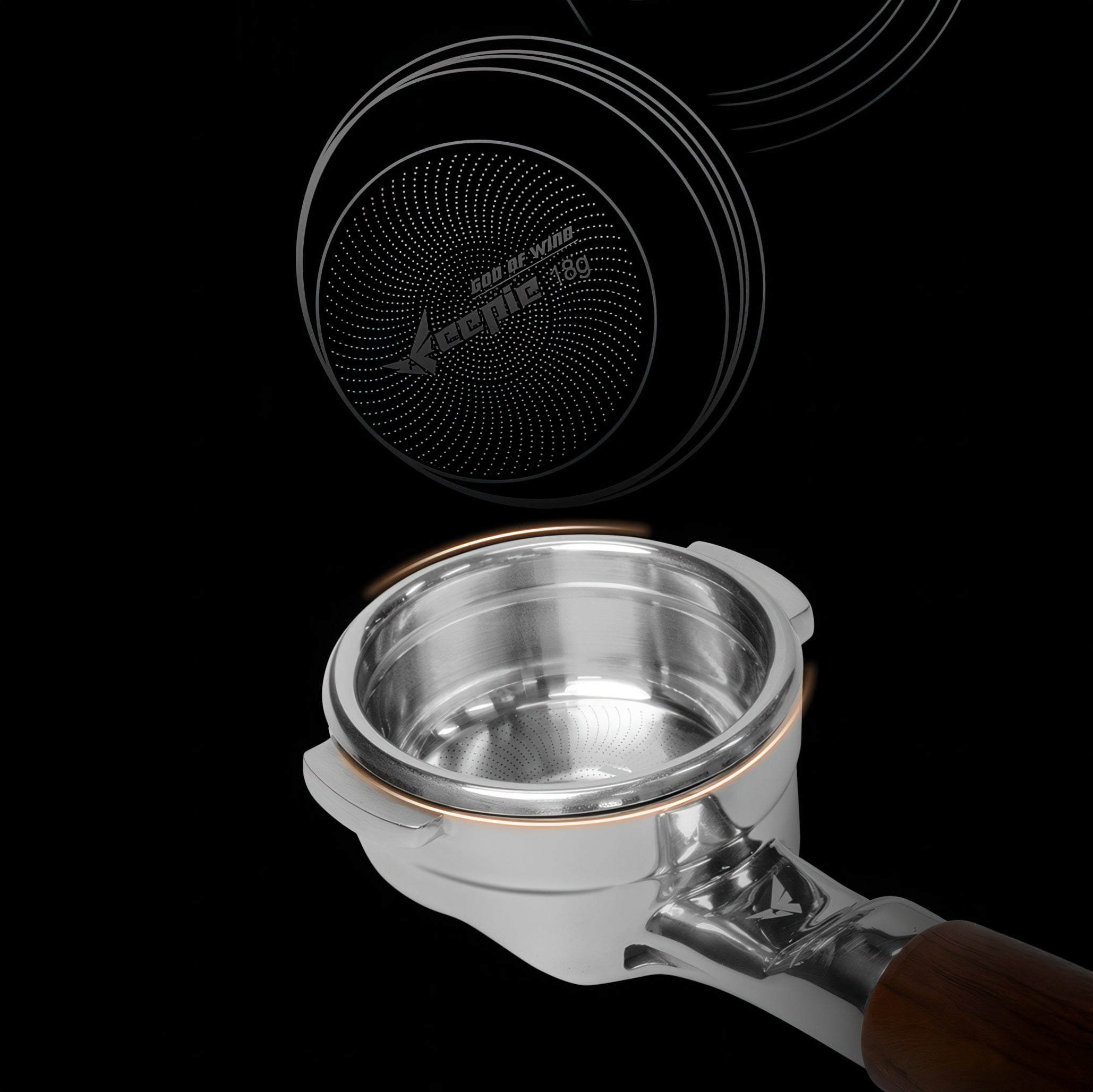 Bottomless Portafilter 58mm Naked Handle