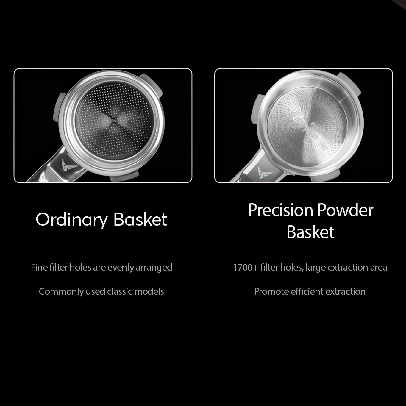 Bottomless Portafilter 58mm Naked Handle