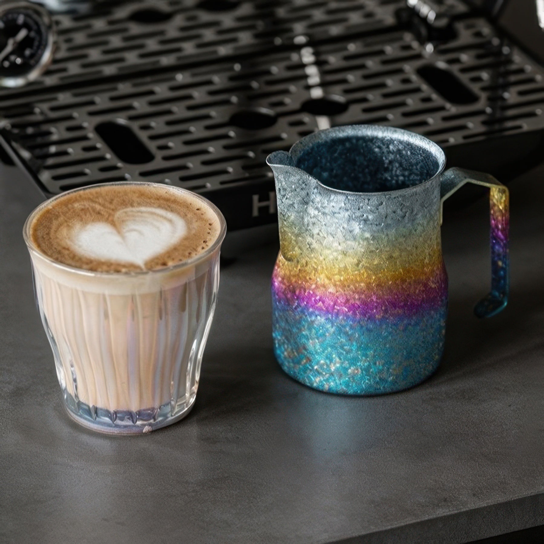 Pure Titanium Latte Pitcher 450ml
