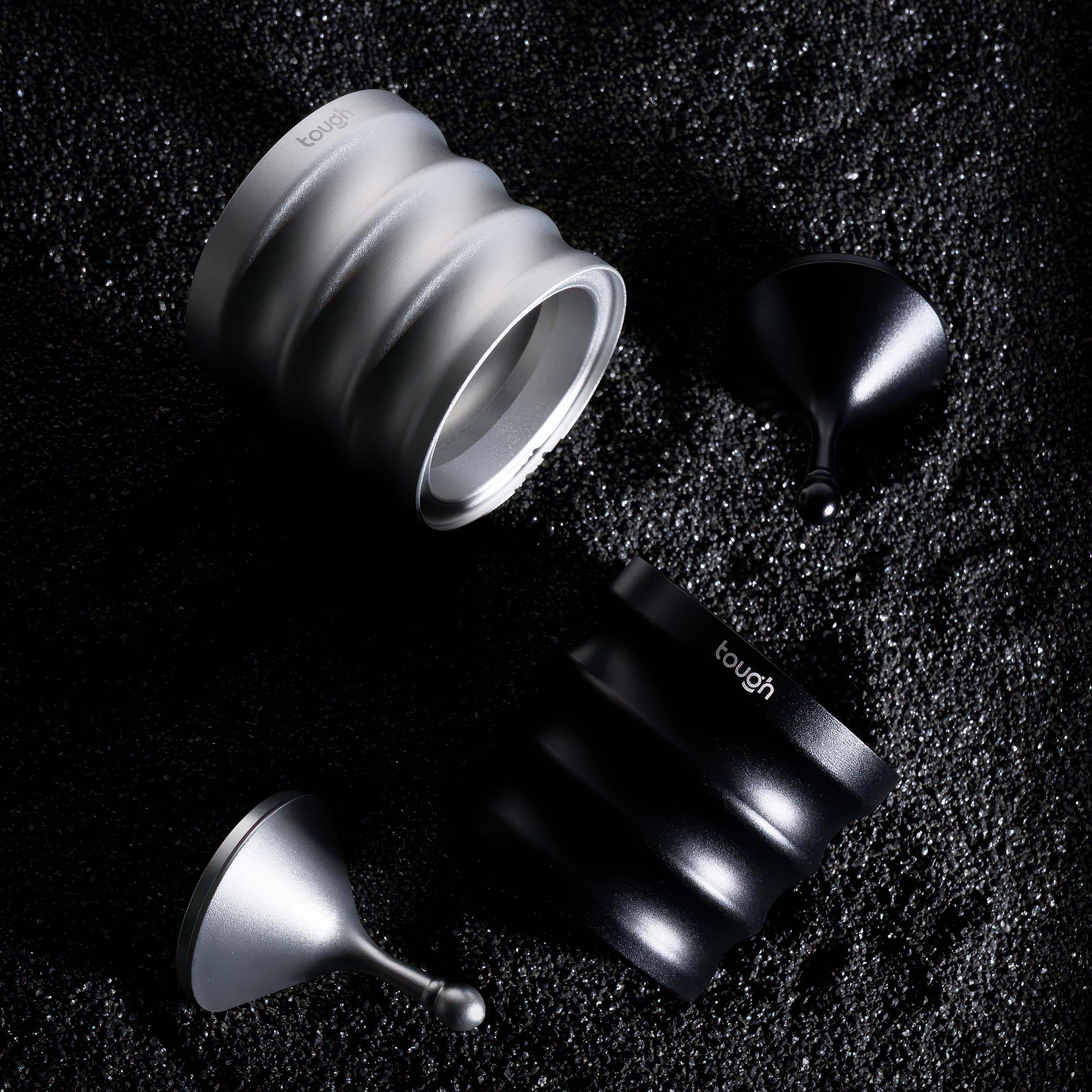 Stainless Steel Dosing Funnel Multi-Tier Design - Thumbnail 2