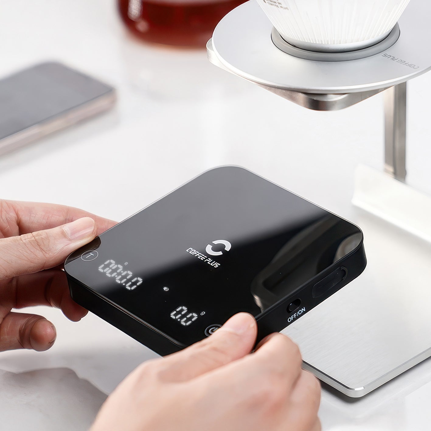 Balance à café avec minuterie intelligente mini Hand Brew