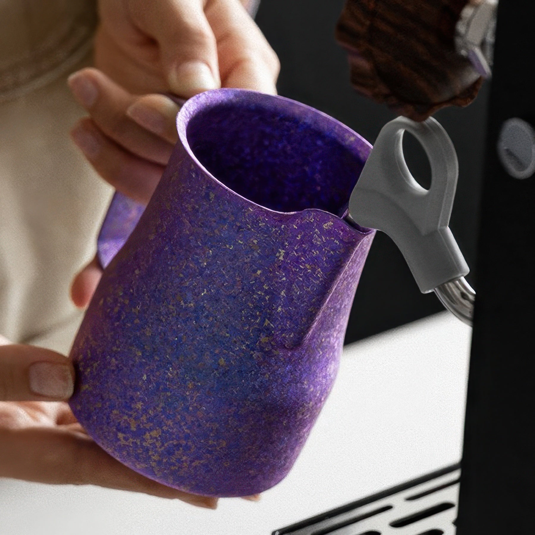 Pure Titanium Latte Pitcher 450ml