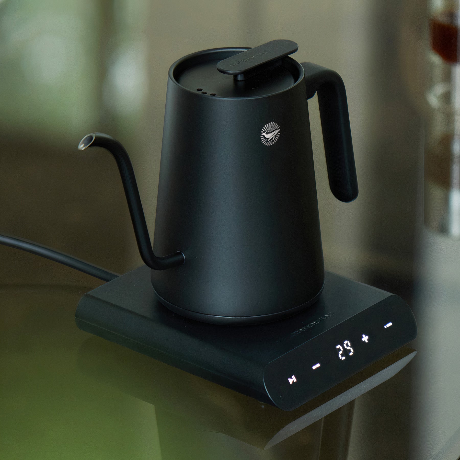 Electric Hand Brewed Coffee Kettle with Temperature Control - Cafe De Kona - Lastaforest