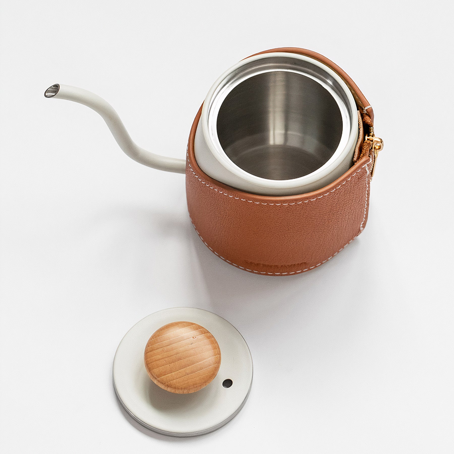Mini Handleless Coffee Pot for Coffee Brew - Cafe De Kona - Lastaforest