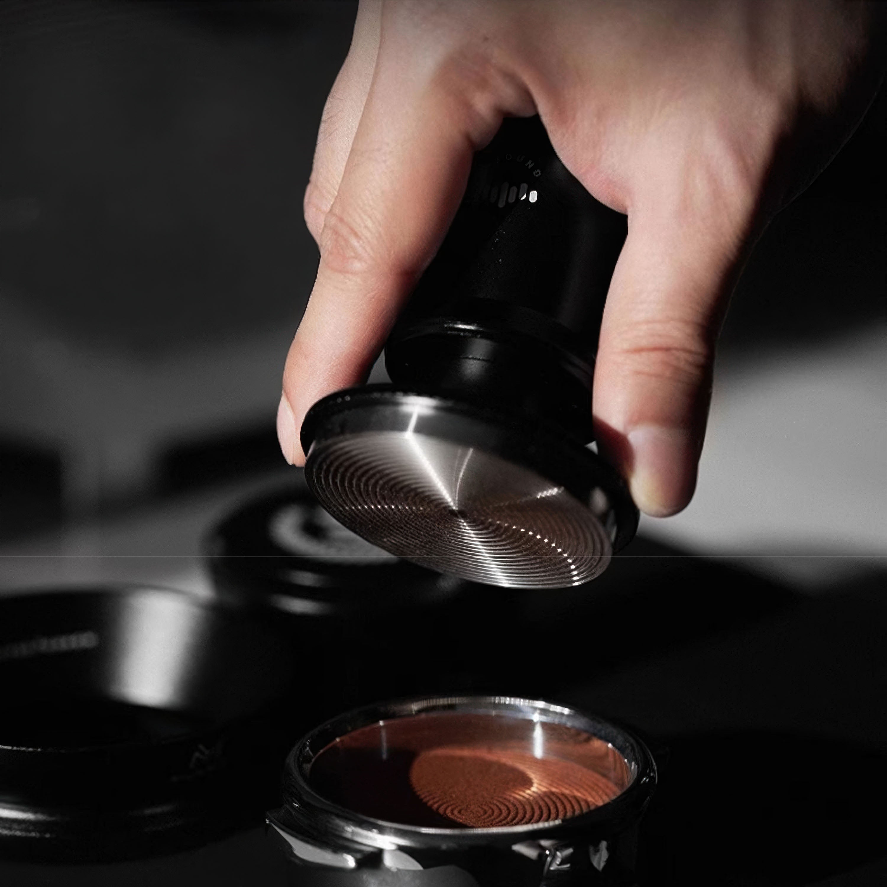 Electronically Adjustable Tamper 58mm - MUVNA - Lastaforest