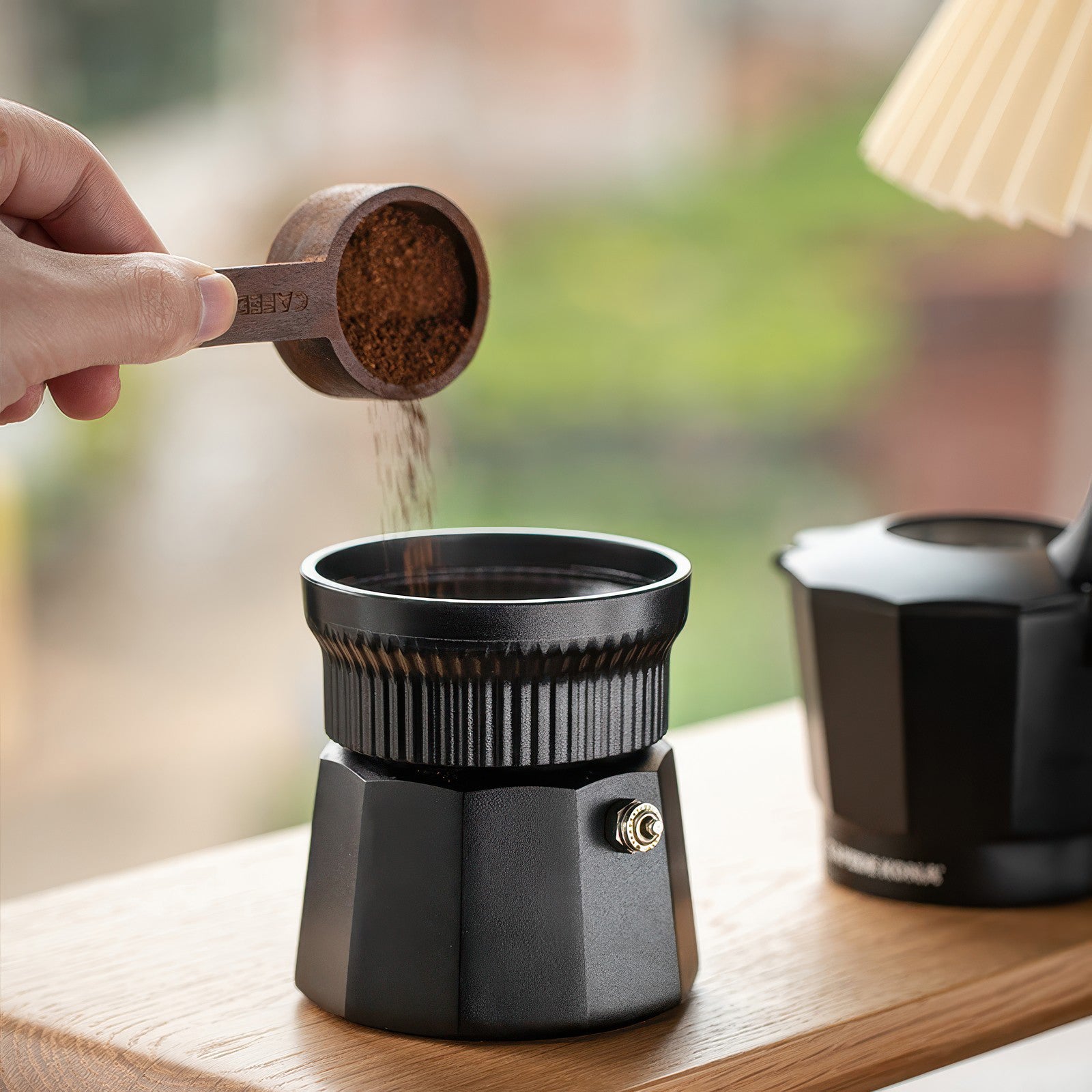 Moka Pot Coffee Ground Leveler & Distribution Tool