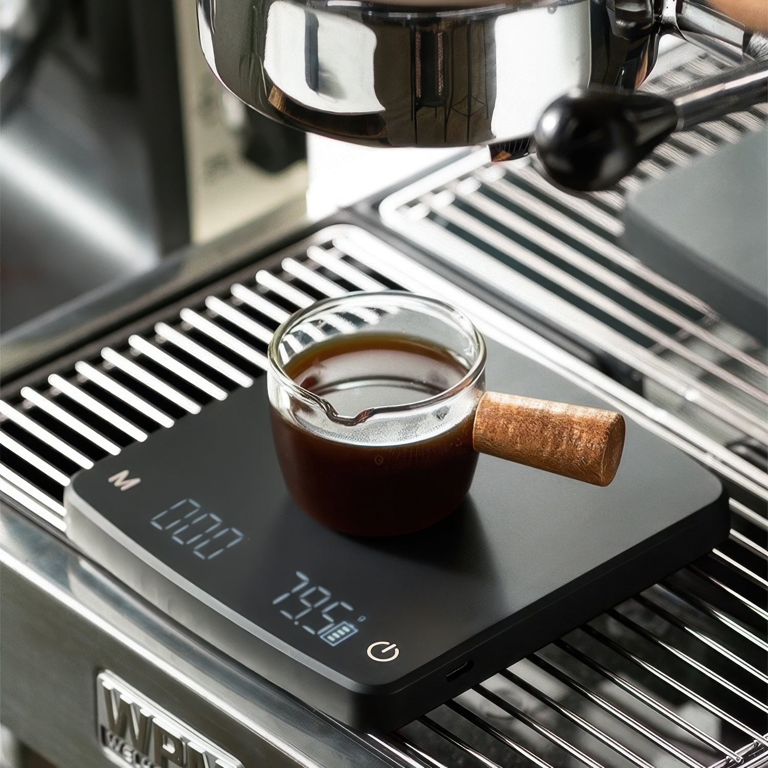 FlowSync Coffee Scale - 0.1g Precision,  Built-In Timer