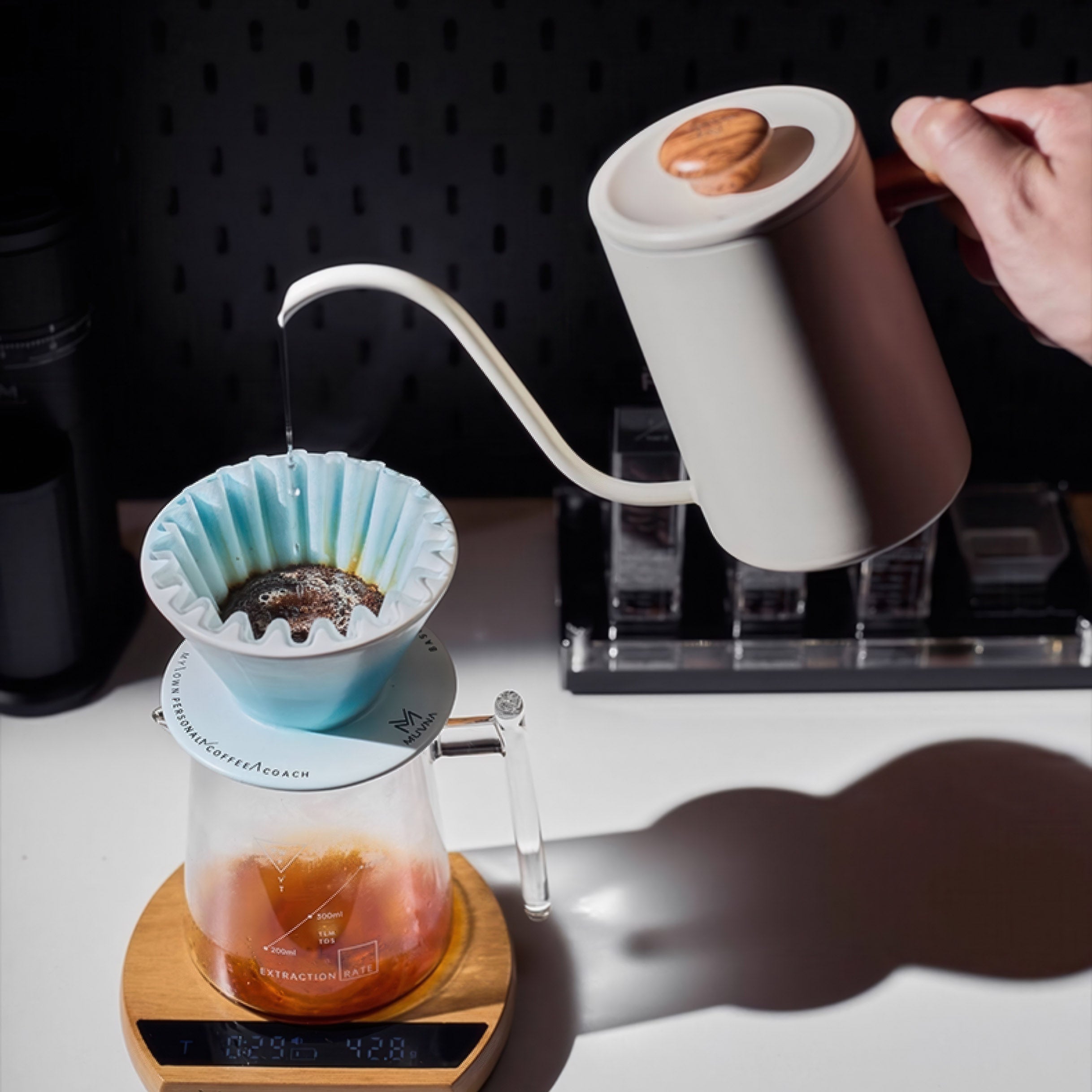 Schwanenhals-Pour-Over-Kessel