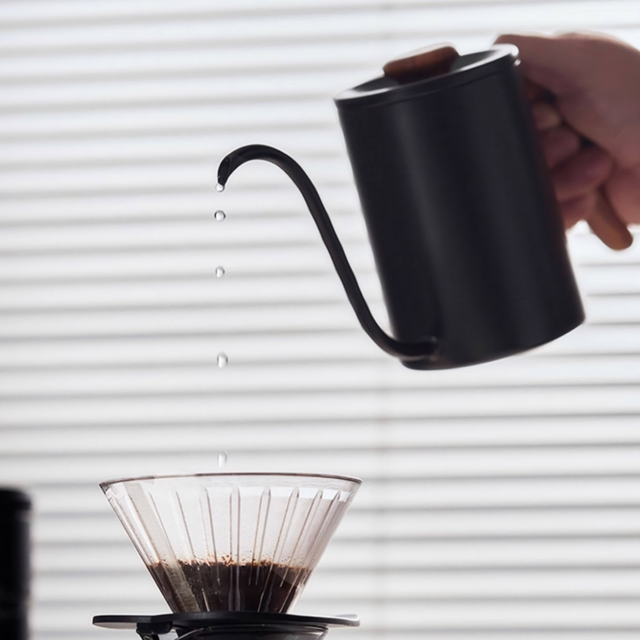 Schwanenhals-Pour-Over-Kessel