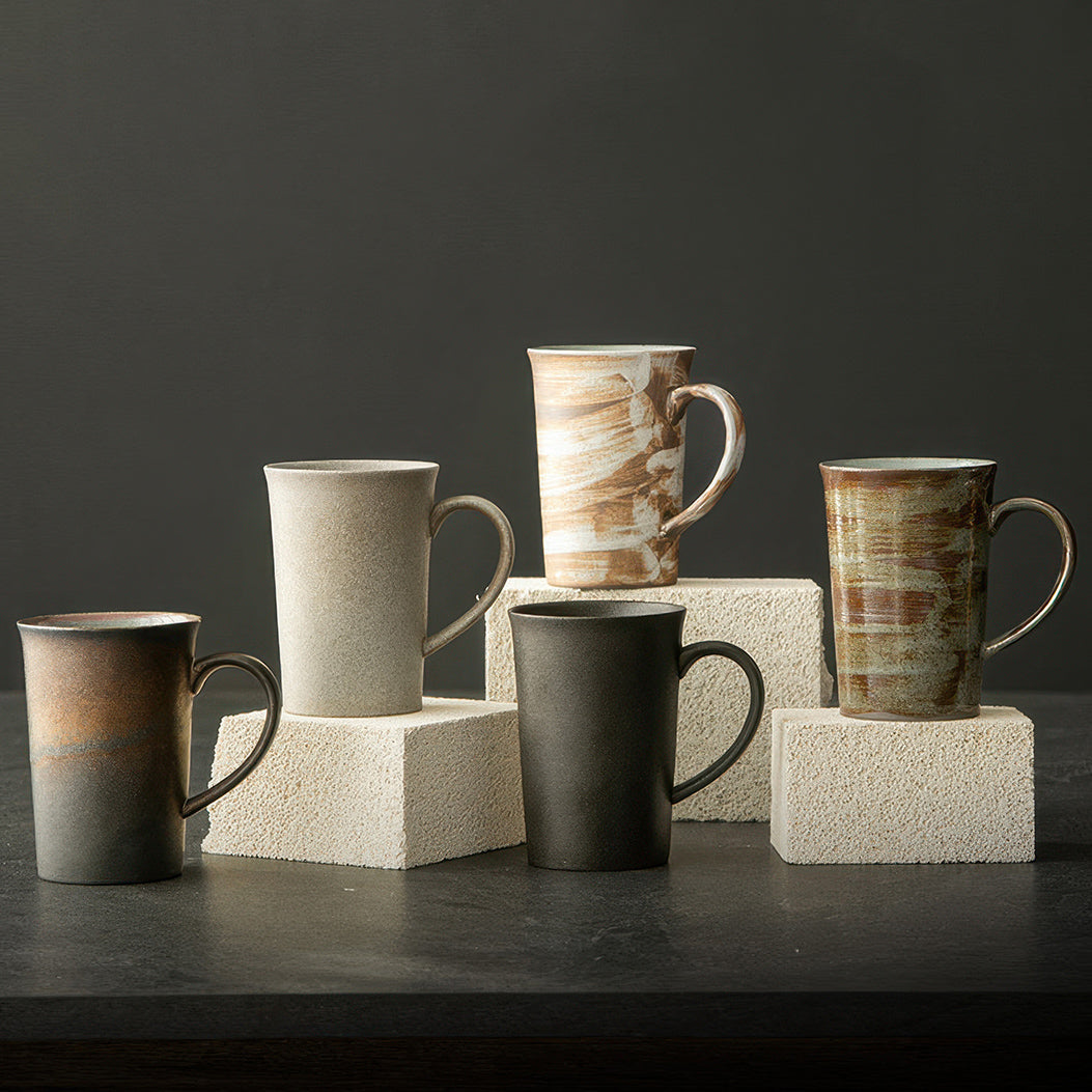 Atelier Vintage Hohe Keramiktasse für Kaffee