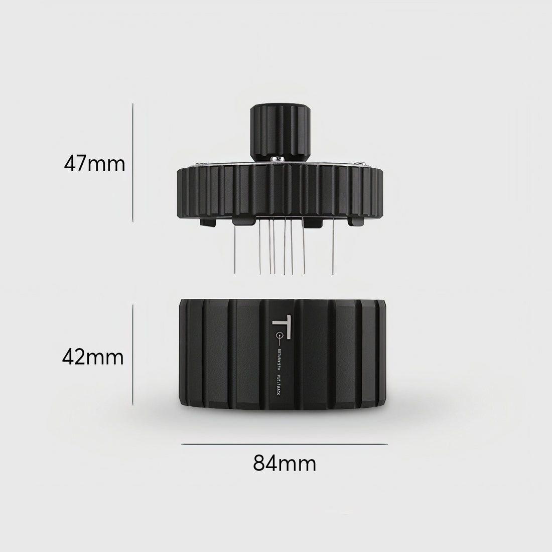 58mm WDT Coffee Needle Distributor Pi-Shaped Tool - MUVNA - Lastaforest