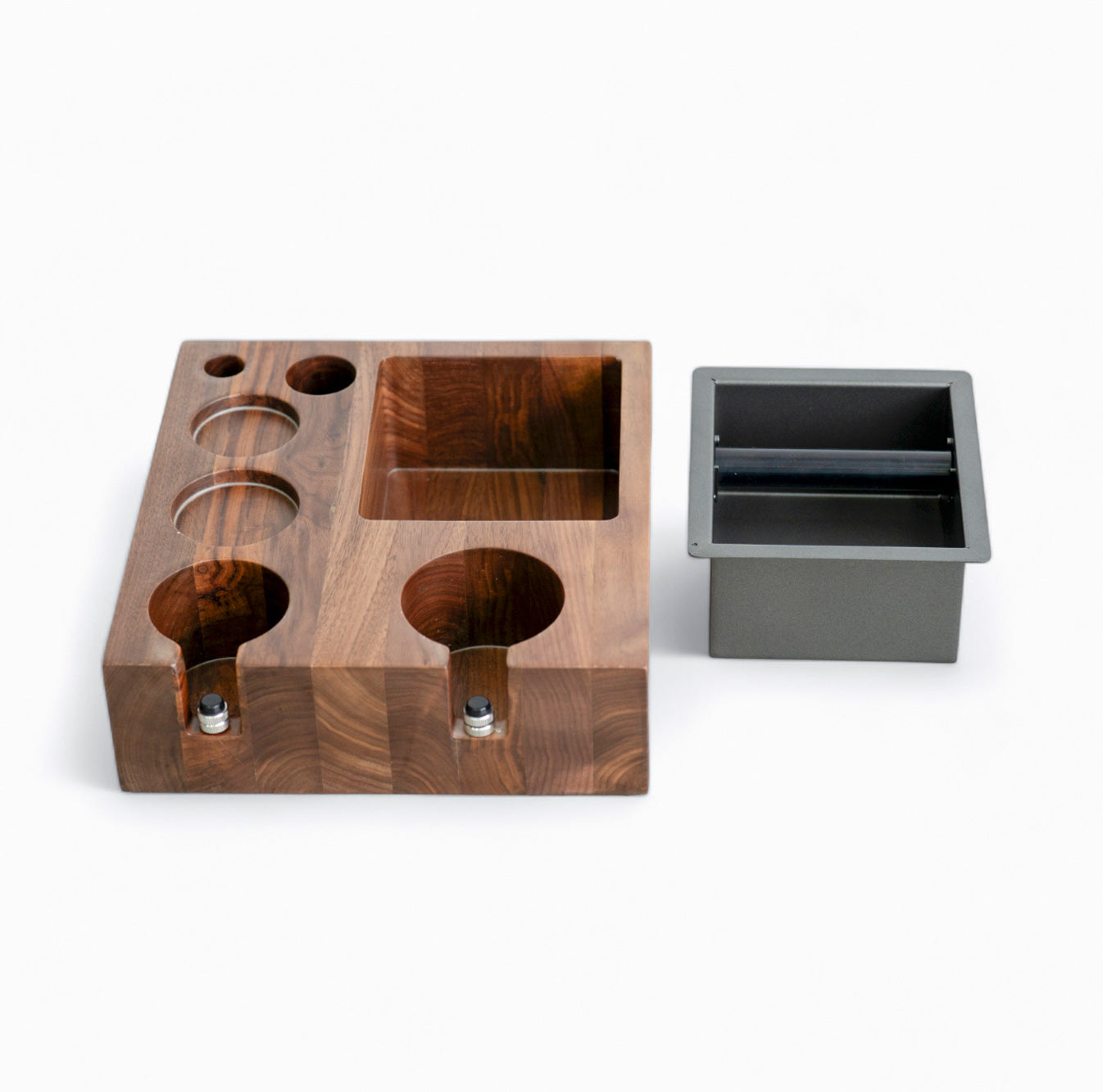 Barista Coffee Tamping Station with Knock Box - Lastaforest
