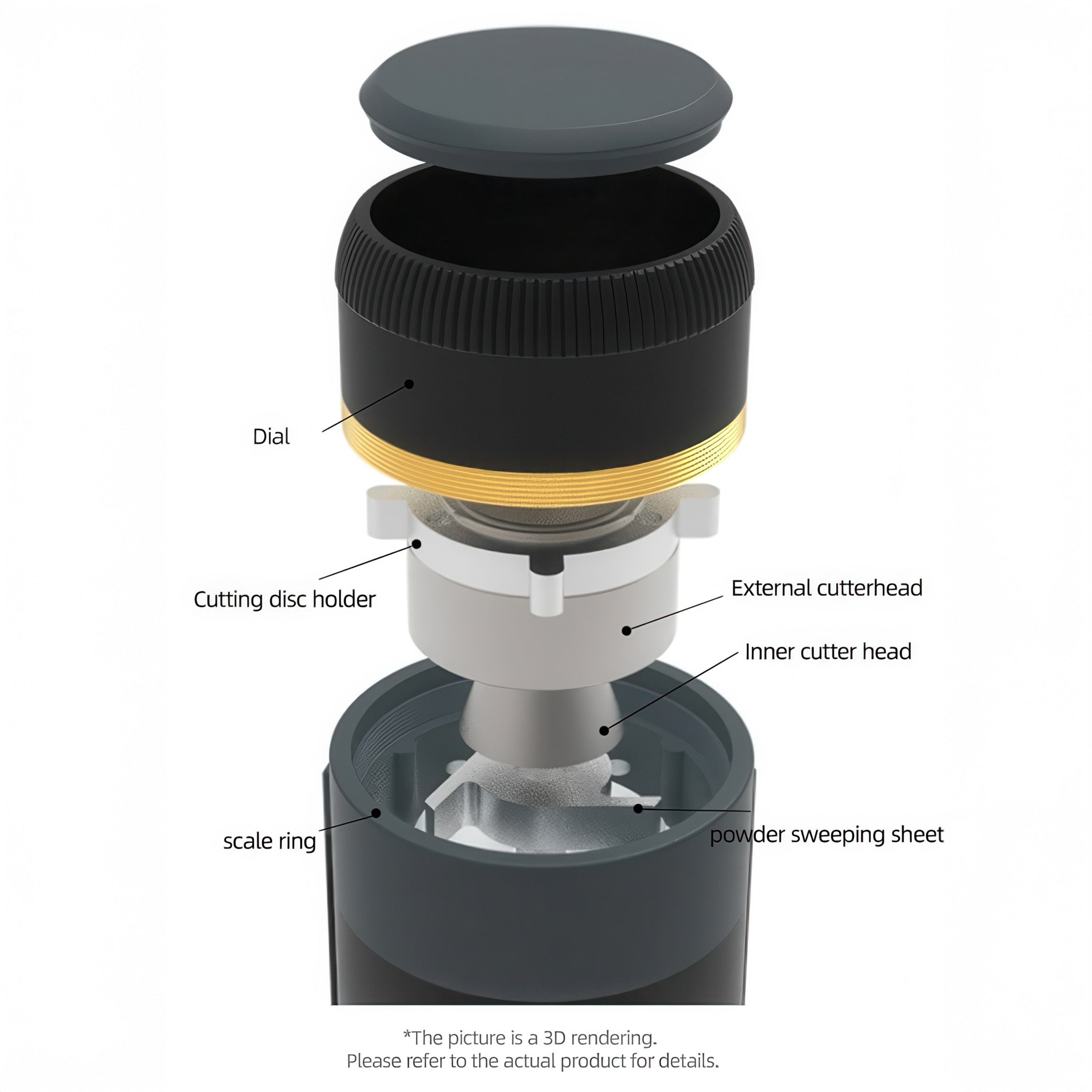 STARSEEKER Go50 Portable Electric Coffee Grinder | 50mm Burr