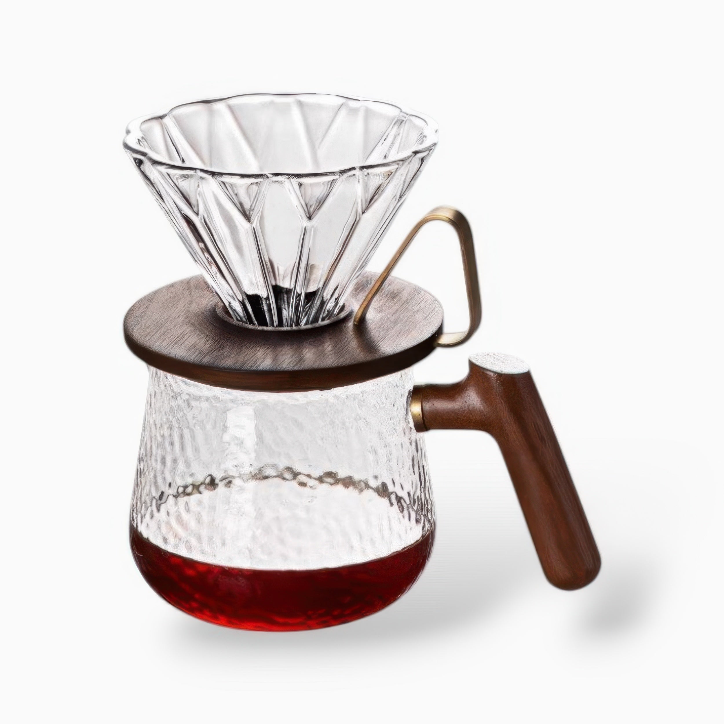 Prisma Walnut Pour-Over Dripper