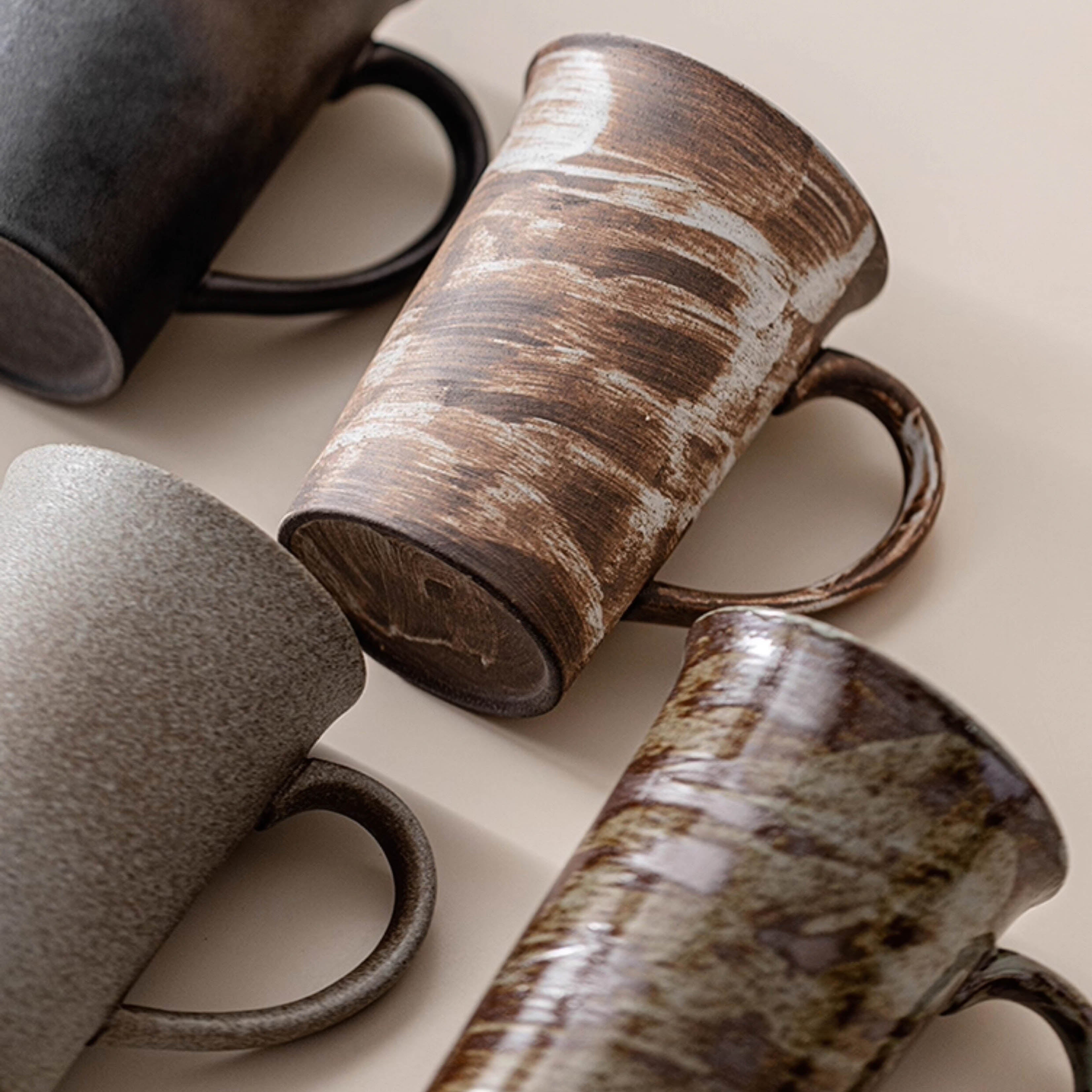Atelier Vintage Hohe Keramiktasse für Kaffee