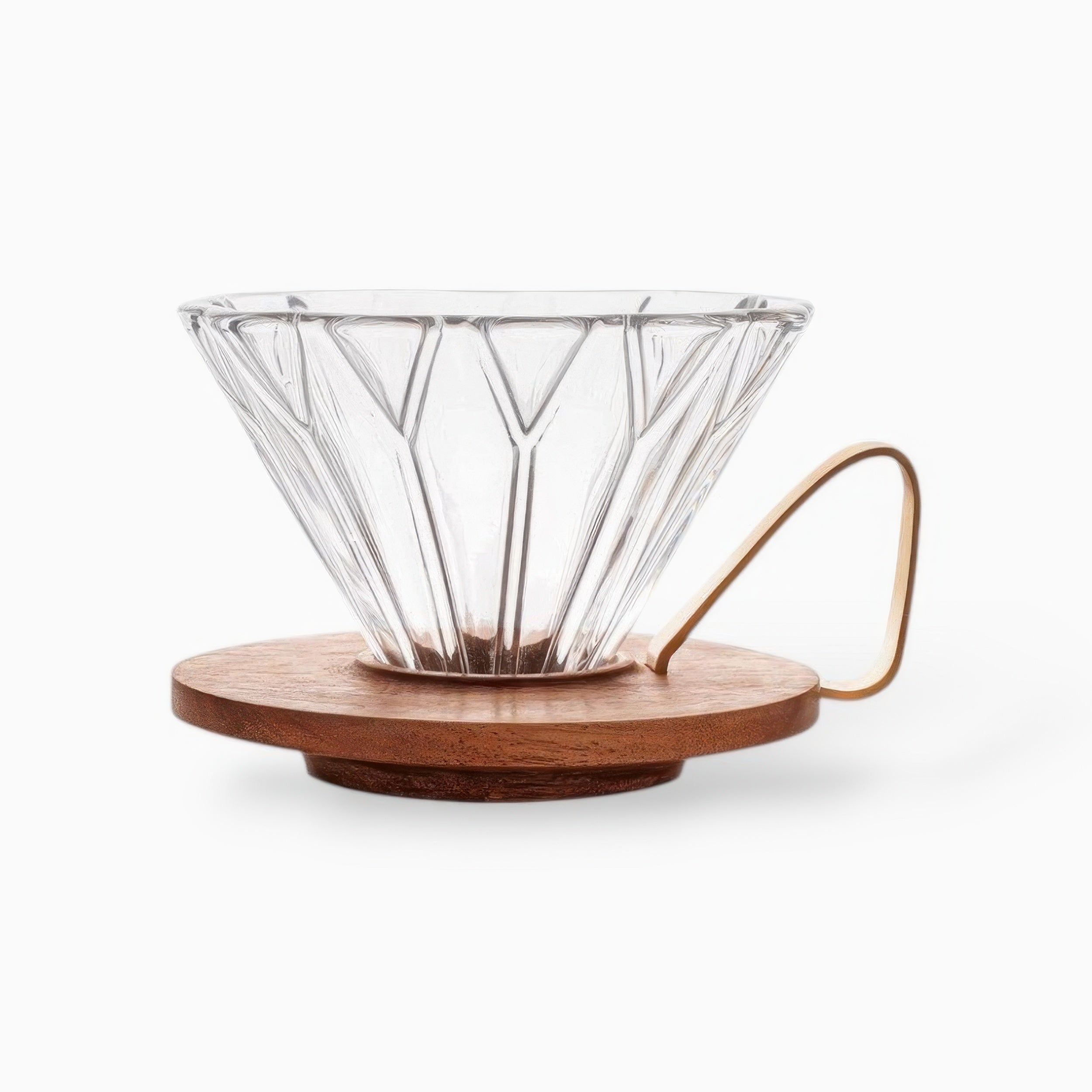 Prisma Walnut Pour-Over Dripper