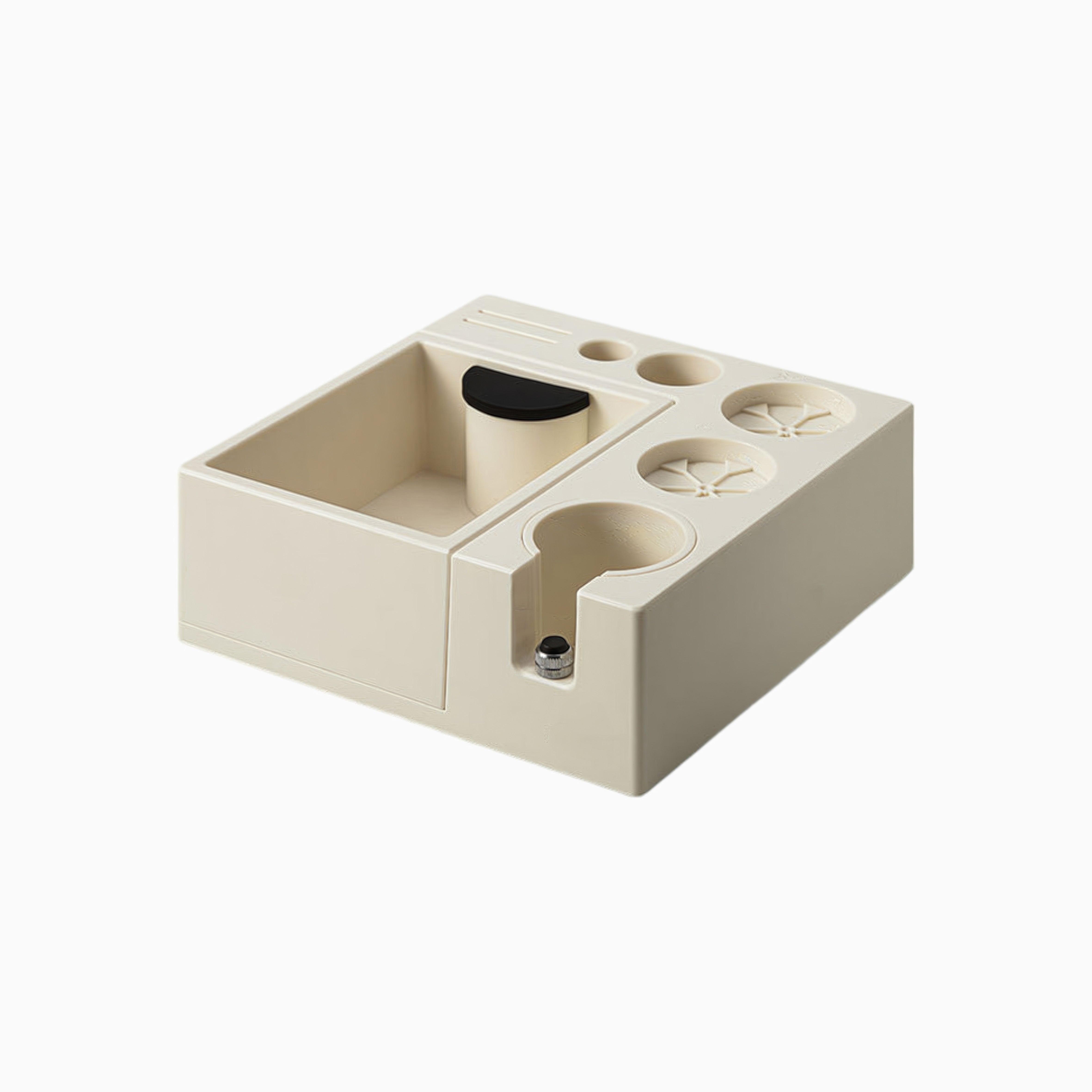 Espresso Knock Box and Tamp Station for Barista - Thumbnail 2