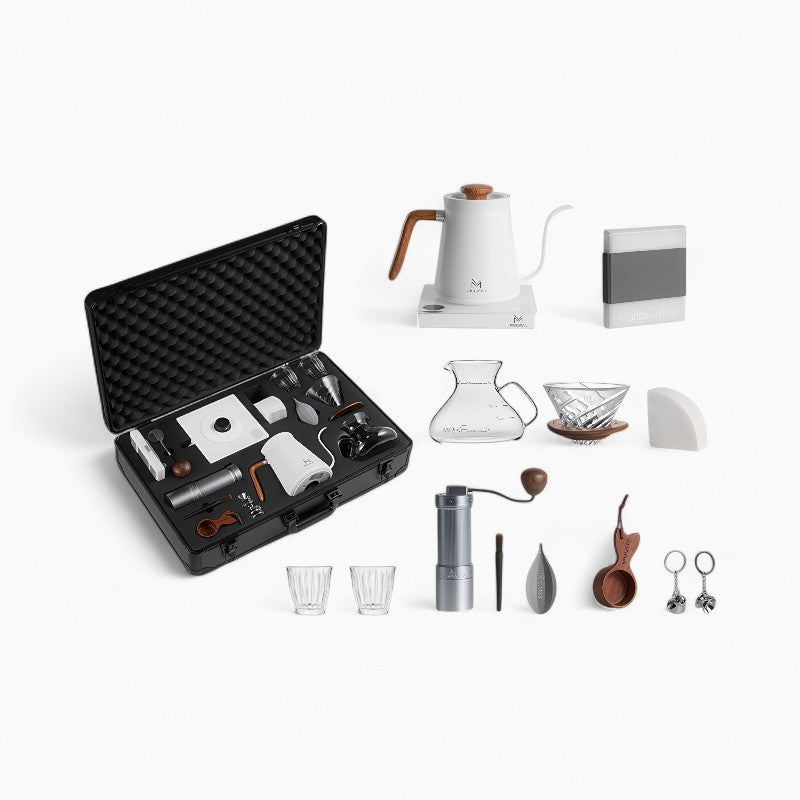 Pour-Over Coffee Gift Set with Scale & GM2 Grinder | Lastaforest