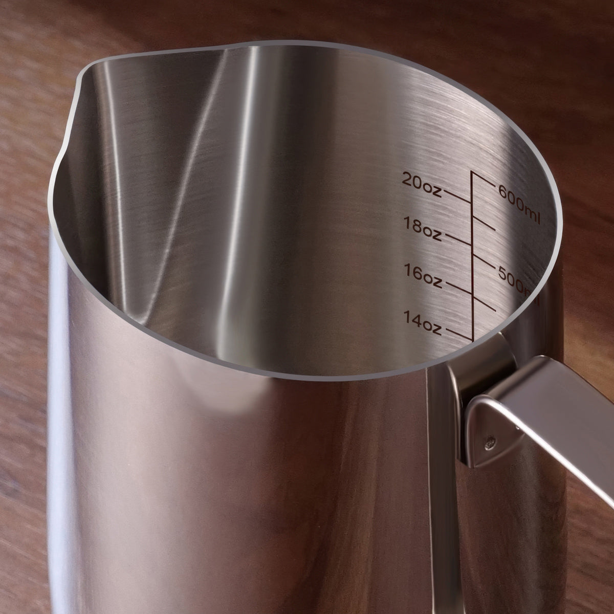 FlowCraft 304 Stainless Steel Latte Pitcher